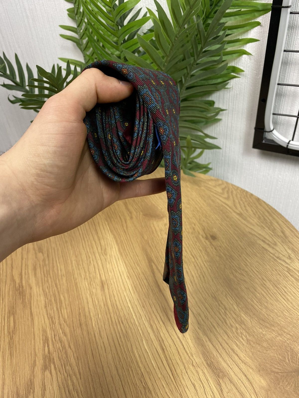 Burberry × Vintage Burberry's Vintage Silk Neck Tie multicolour print Size ONE SIZE - 8 Thumbnail