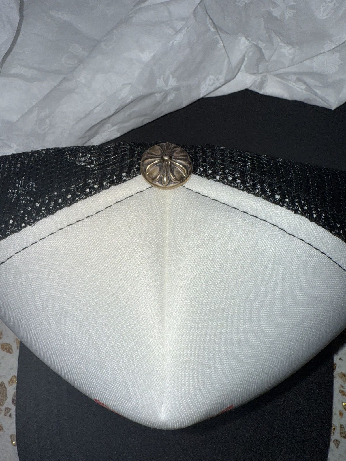 Chrome Hearts Chrome Hearts script trucker hat Size ONE SIZE - 2 Thumbnail