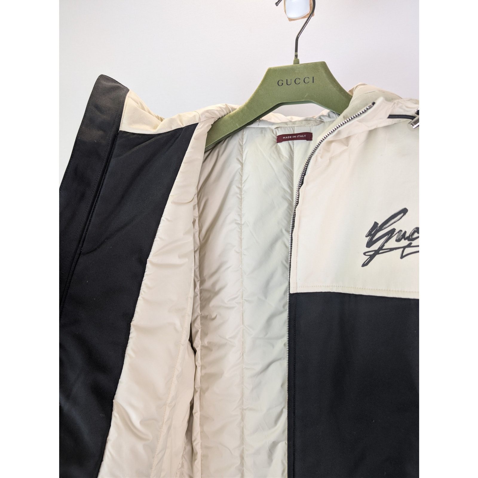 Gucci o1rshd1 Padded Down Jacket in Black/White Size US M / EU 48-50 / 2 - 7 Thumbnail