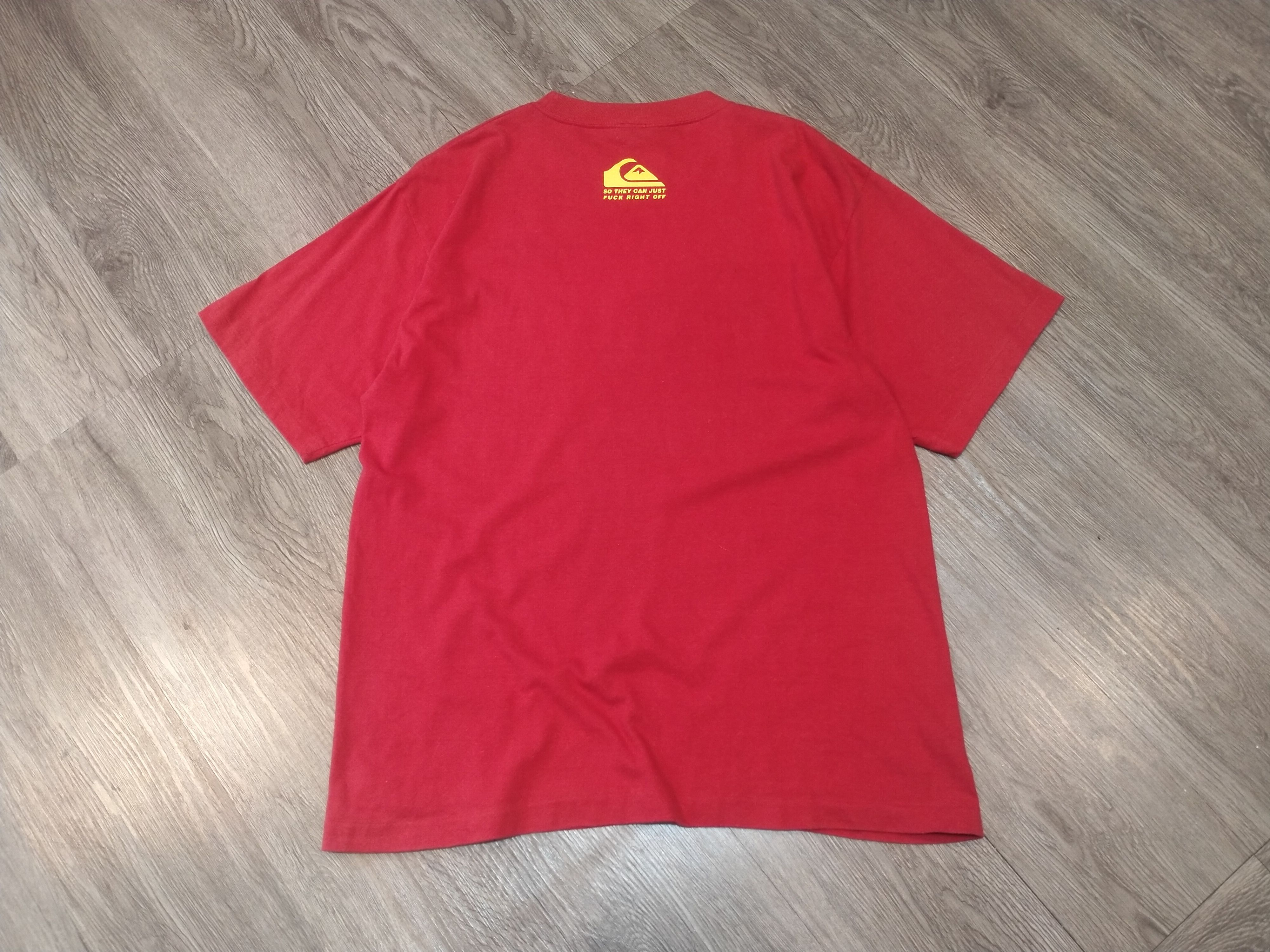 Quiksilver T-shirt Vintage 90s Quicksilver Japan Size US M / EU 48-50 / 2 - 2 Thumbnail
