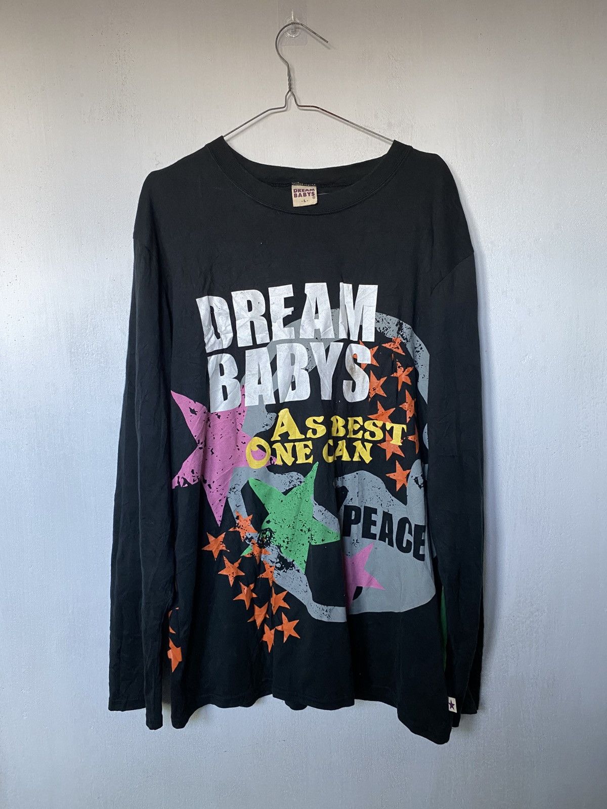 Hysteric Glamour × If Six Was Nine × Japanese Brand Dream Babys Poem Stars Longsleeve Ifsix Lgb Size US L / EU 52-54 / 3 - 1 Thumbnail