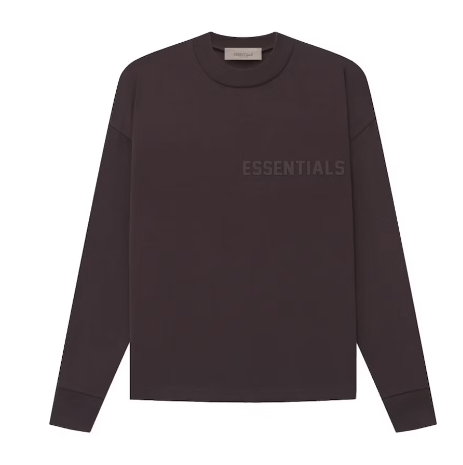 Fear of God Fear of God Essentials L/S Tee - Plum Size L Size US L / EU 52-54 / 3 - 1 Thumbnail