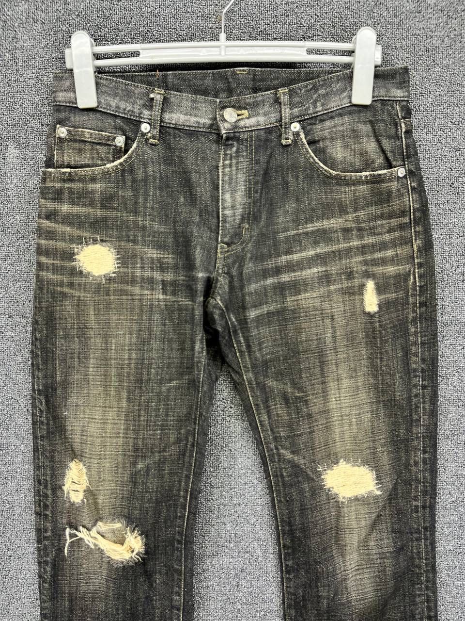 Vintage Issey Miyake Tete Homme Rare Punk Jeans Denim Pants