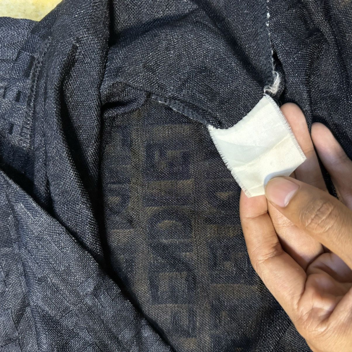 Fendi Fendi Rare See Through Polo Size US XL / EU 56 / 4 - 4 Thumbnail