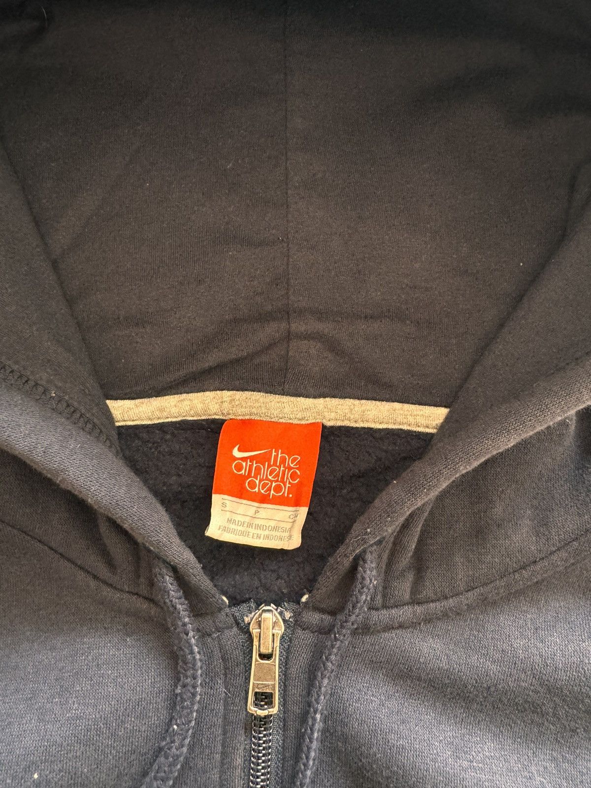 Nike × Vintage NIKE VINTAGE CENTER LOGO OVERSIZE BOXY ZIP HOODIE Size US S / EU 44-46 / 1 - 6 Thumbnail