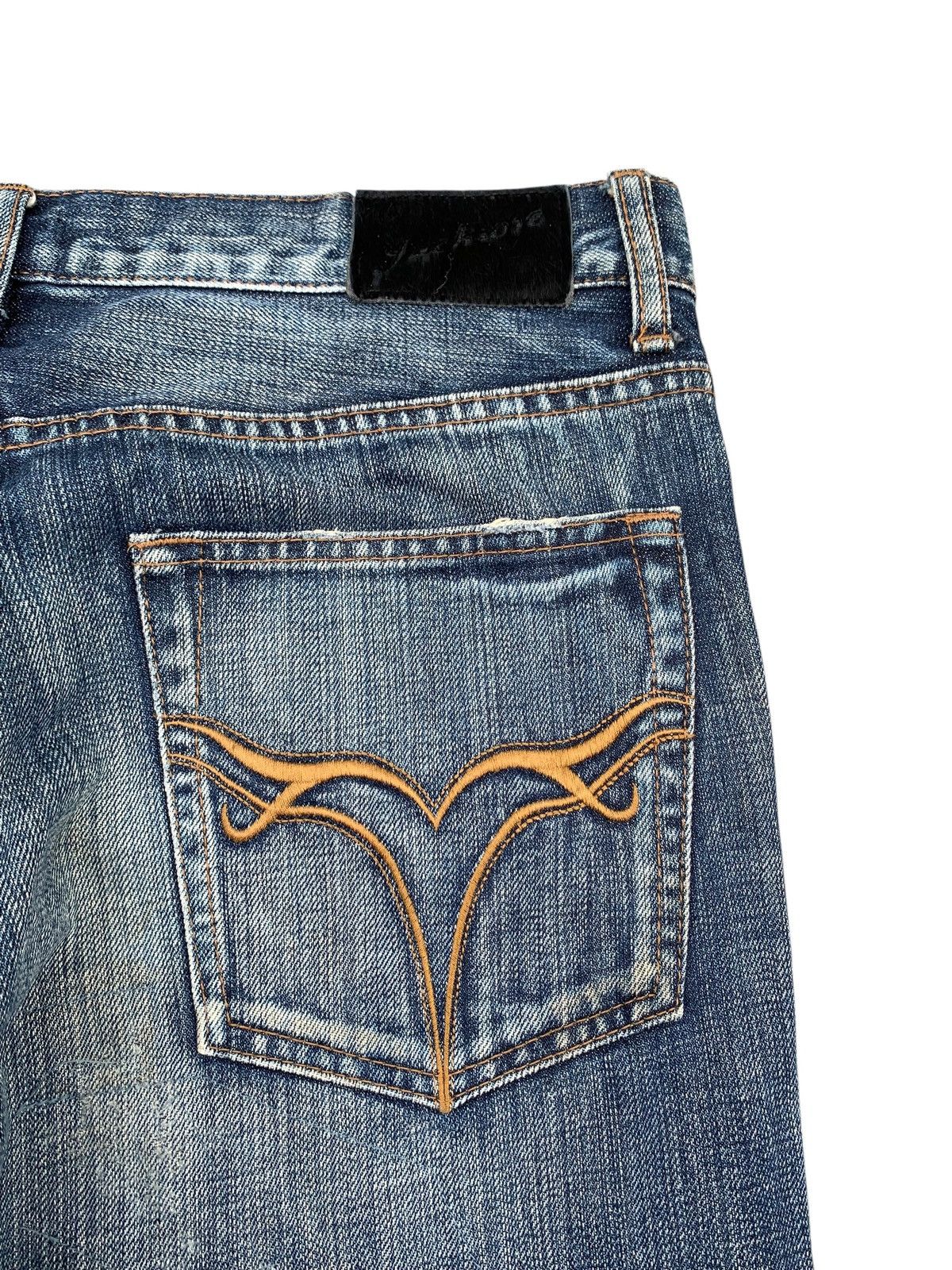 JACKROSE RARE💥FLARE JACKROSE TRASHER MUDWASH DISTRESSED DENIM Size US 32 / EU 48 - 12 Thumbnail