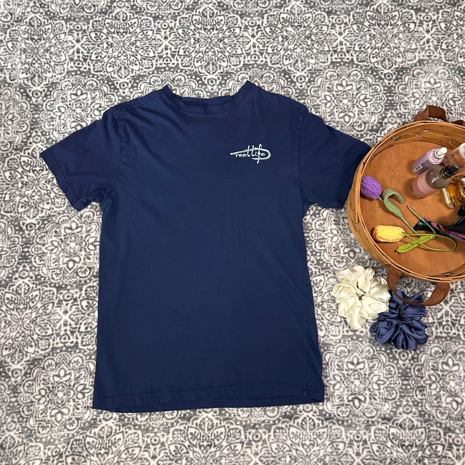 Other Real Life Ocean Washed Crew Neck Short Sleeve Tee Medium Size US M / EU 48-50 / 2 - 1 Thumbnail