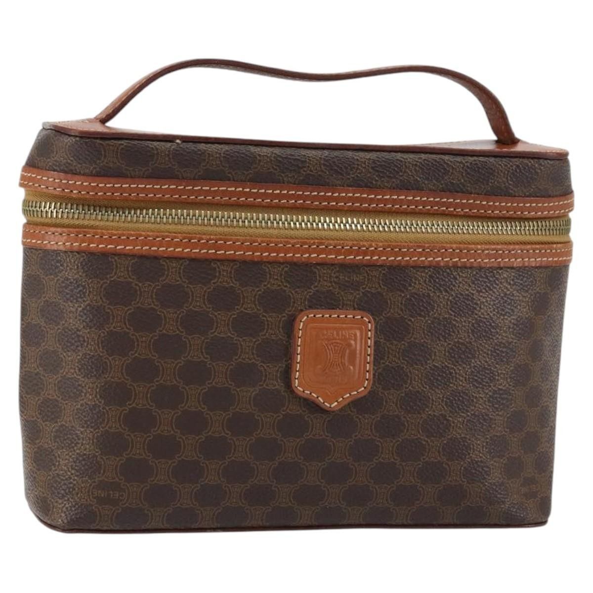 Celine Macadam Vanity Bag Canvas