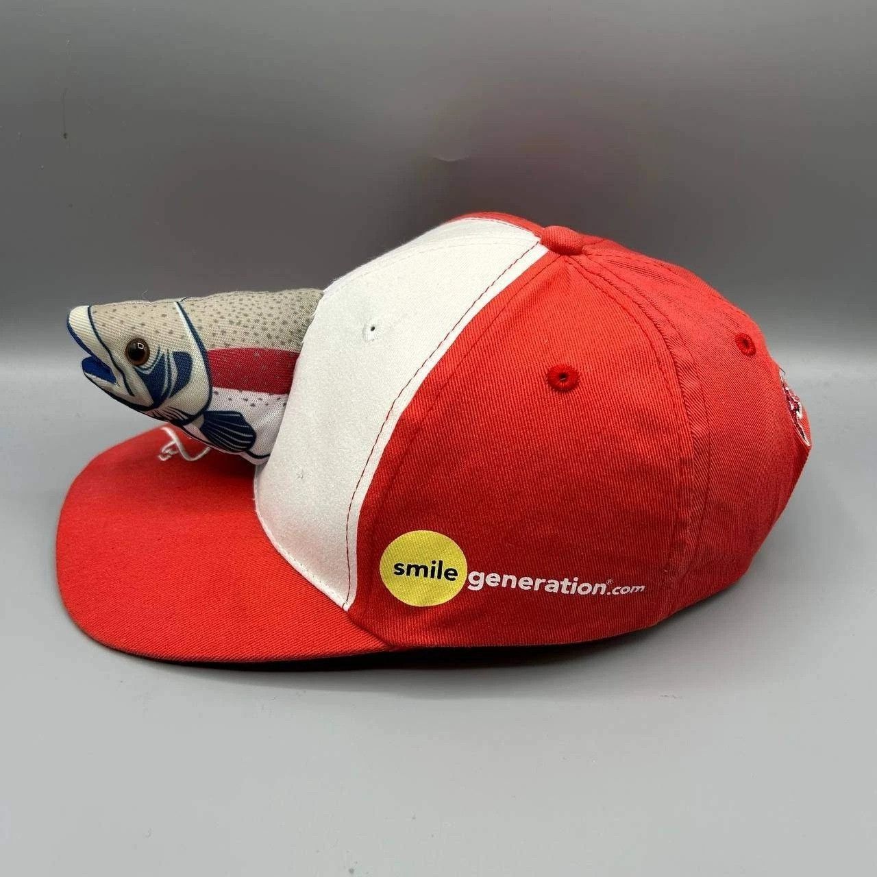 Other Los Angeles Angels #27 Mike Trout Fish Hat Kloanz Stap Back Size ONE SIZE - 6 Thumbnail