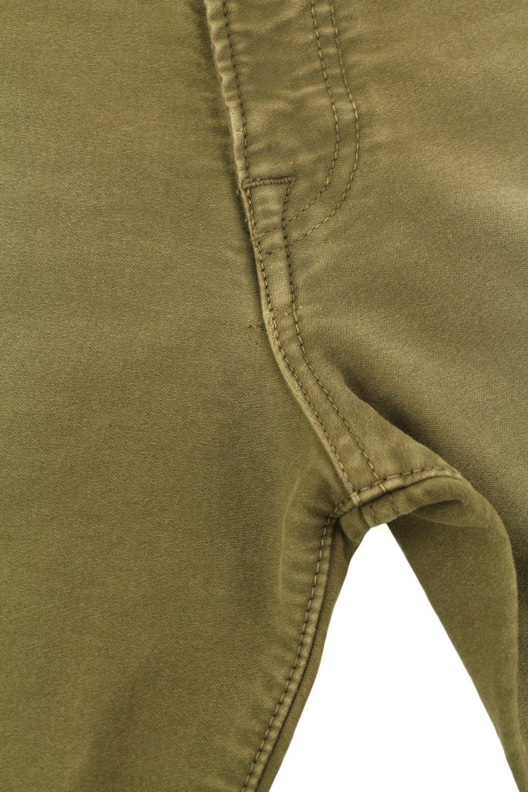 R13 BOYFRIEND 27 Olive Garment Dyed Moleskin Faded FW25 86611 Size 27" / US 4 / IT 40 - 11 Thumbnail
