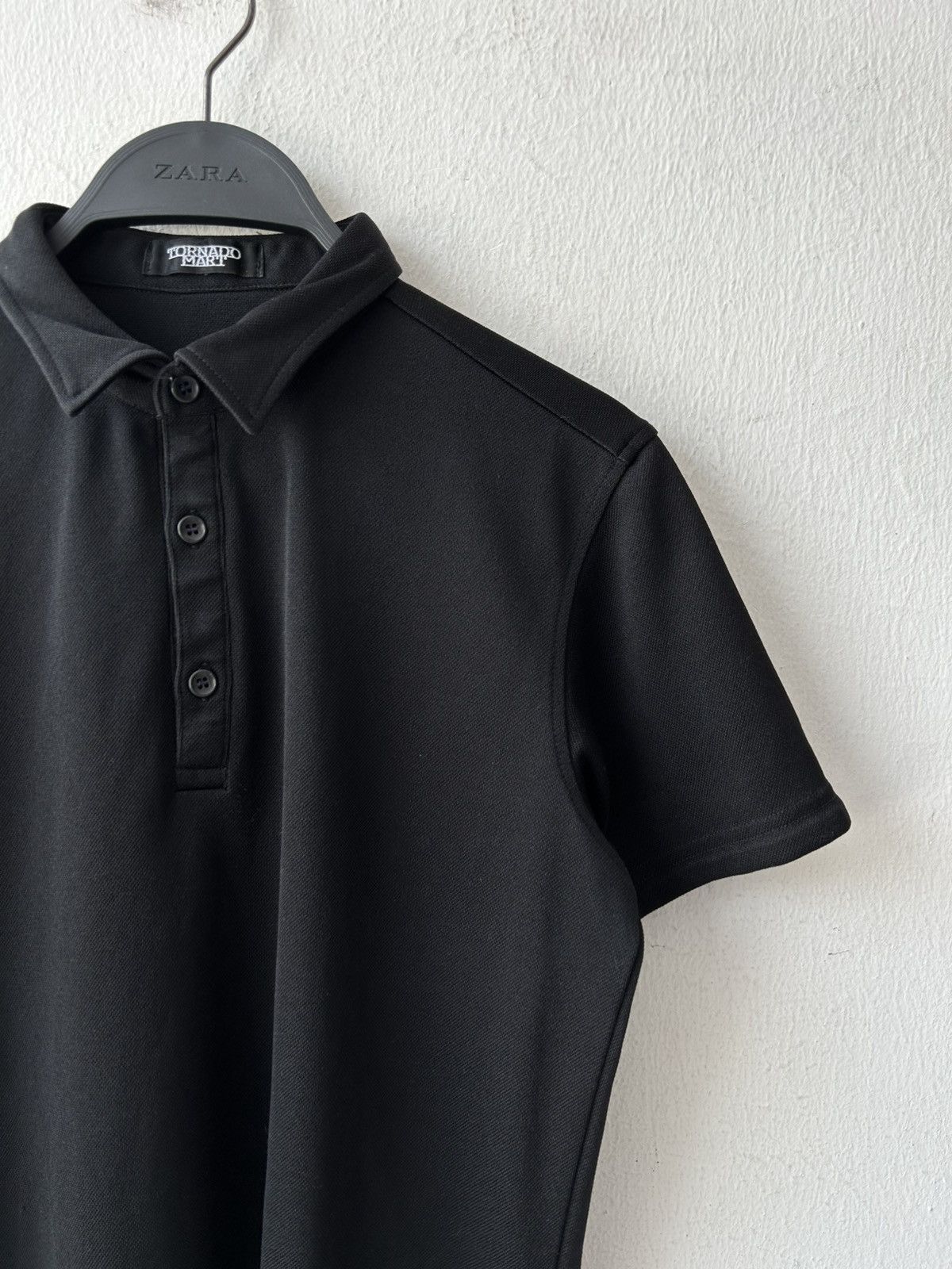 Tornado Mart Polo Tornado Mart Plain Collar Size US XS / EU 42 / 0 - 4 Thumbnail