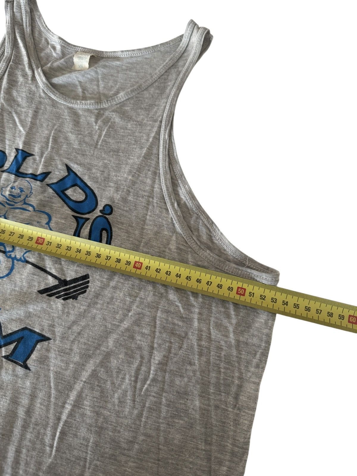 Vintage *RARE* GOLD’S GYM 80s VINTAGE BODYBUILDING TANK TOP Size US XL / EU 56 / 4 - 8 Thumbnail