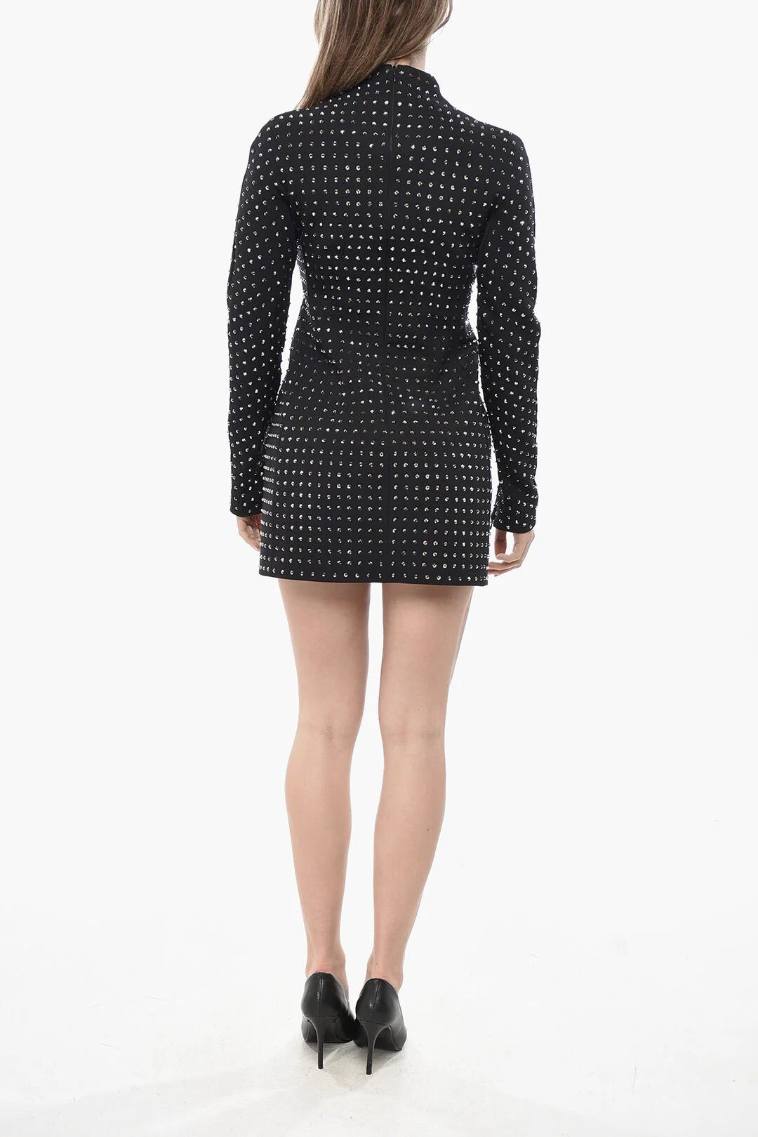 Max Mara og1mm0426 Sheath Dress in Black Size S / US 4 / IT 40 - 2 Thumbnail