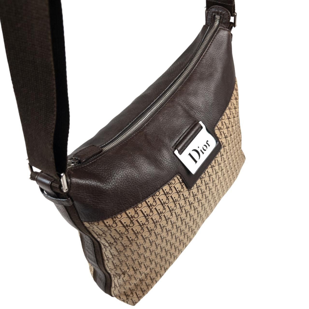 Dior Vintage Dior Monogram Crossbody Bag Size ONE SIZE - 5 Thumbnail