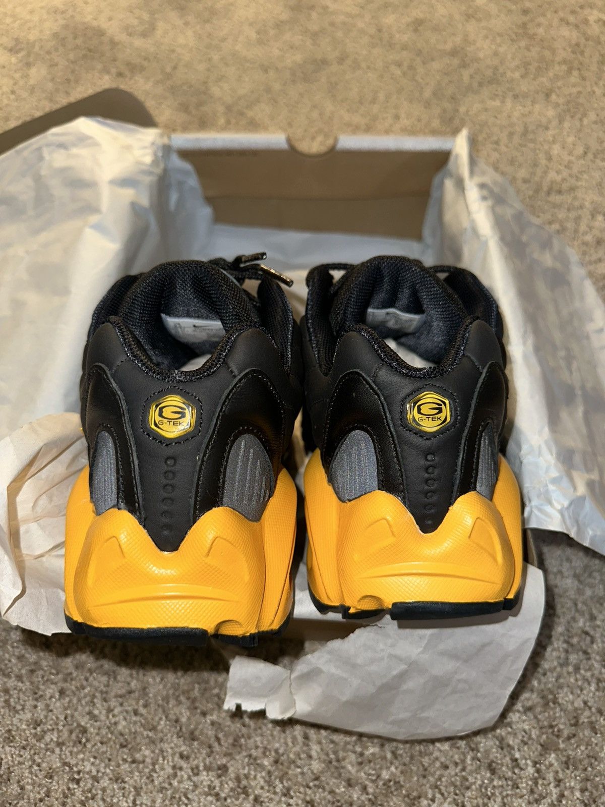 Drake × Nike × October's Very Own Drake x Nike x Nocta “Hot Stop” (Black / University Gold) Size US 9.5 / EU 42-43 - 4 Thumbnail