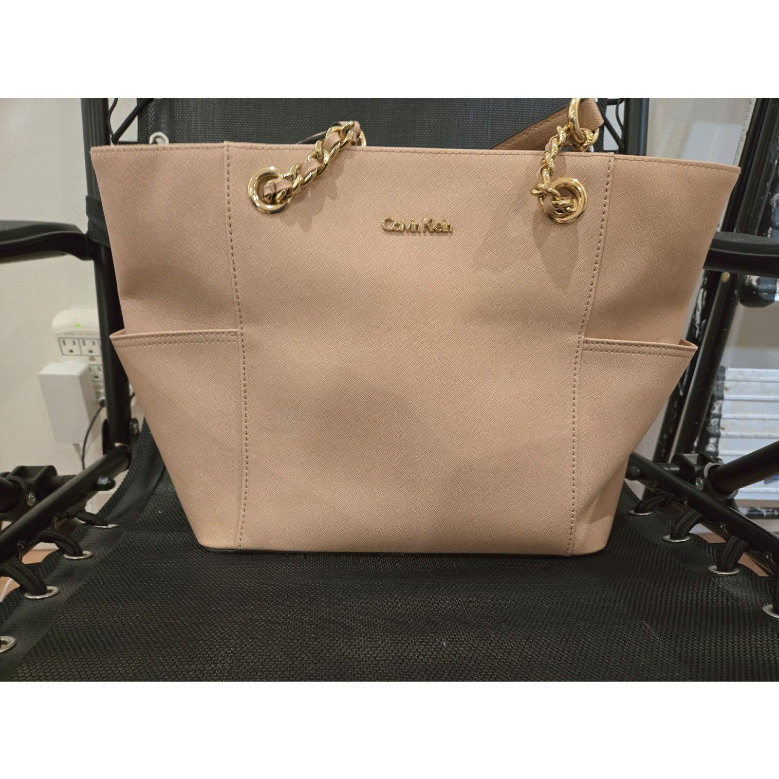 Calvin Klein Calvin Klein Key Item Chain Saffiano tote Size ONE SIZE - 7 Thumbnail