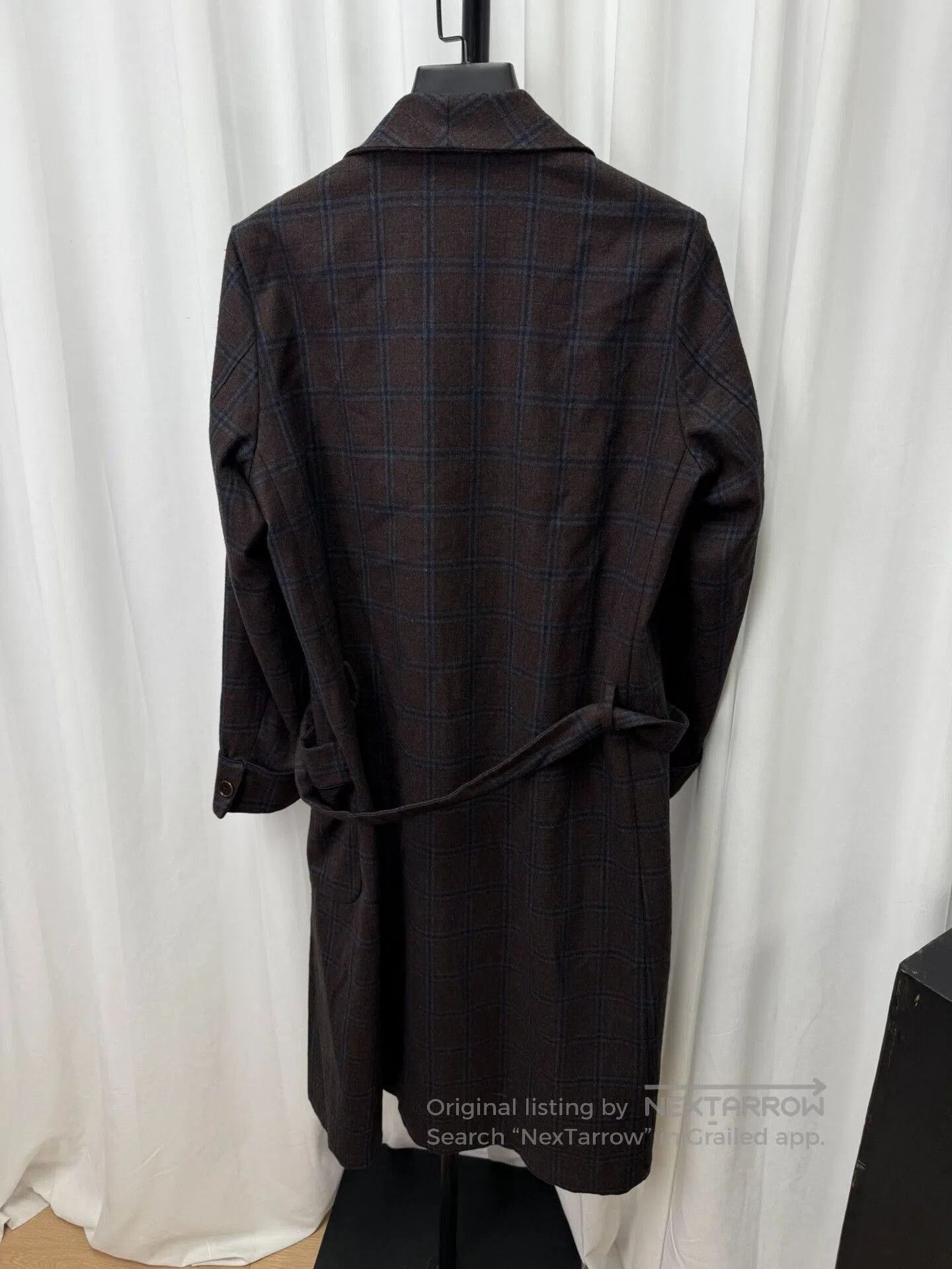 Comme des Garcons Homme Plus UNDERCOVER Wool Plaid Bathrobe Coat. Size US M / EU 48-50 / 2 - 5 Thumbnail