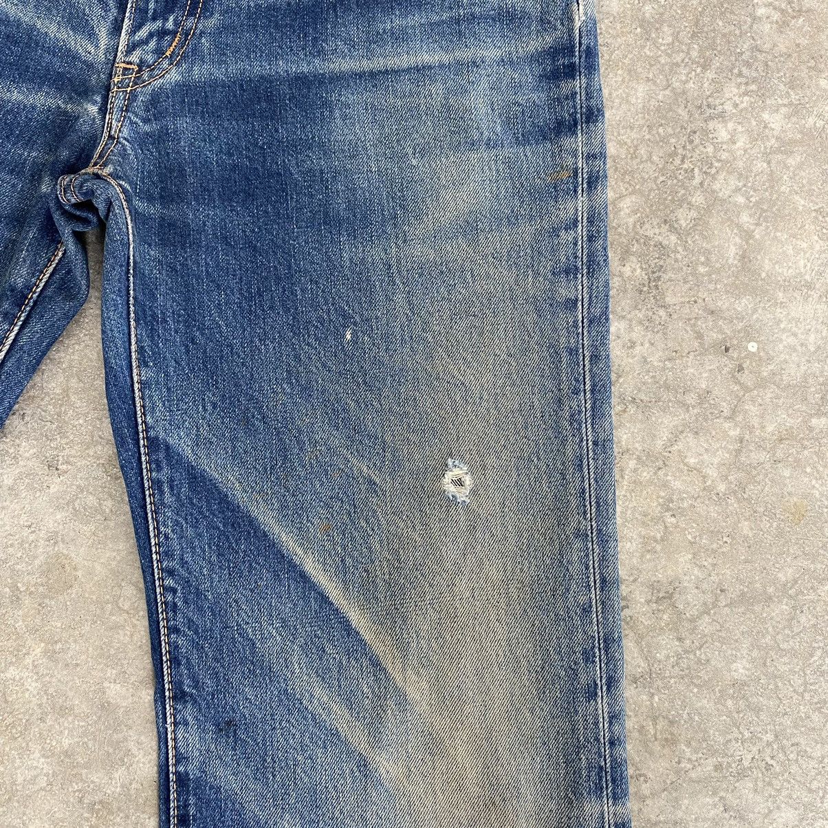 Edwin Size 29x29 Vintage Edwin Faded Honeycomb Denim Jeans Size US 29 - 6 Thumbnail