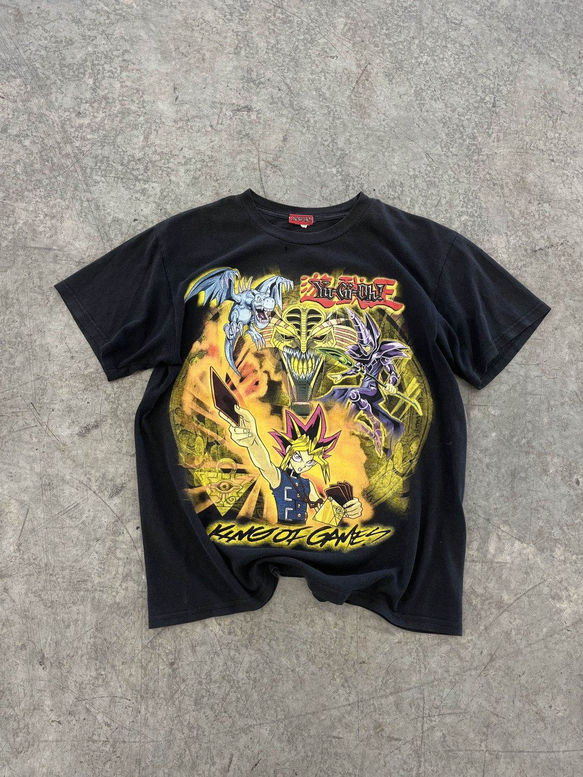 Vintage Crazy Vintage 90s Yu Gi Oh Graphic Tee Y2K M Size US M / EU 48-50 / 2 - 1 Thumbnail
