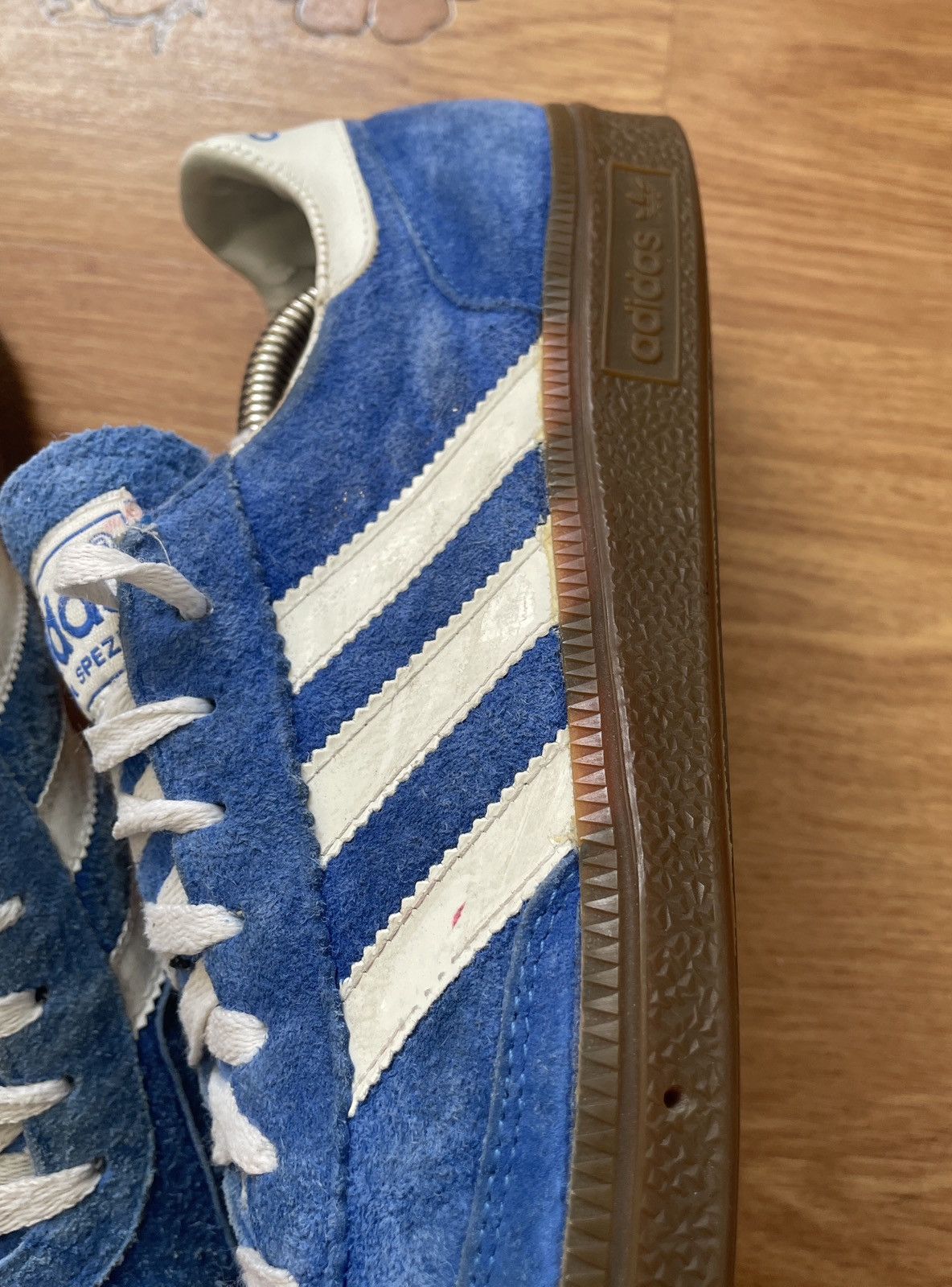 Adidas Vintage Adidas Spezial Blue white Sneakers Size US 9.5 / EU 42-43 - 15 Thumbnail