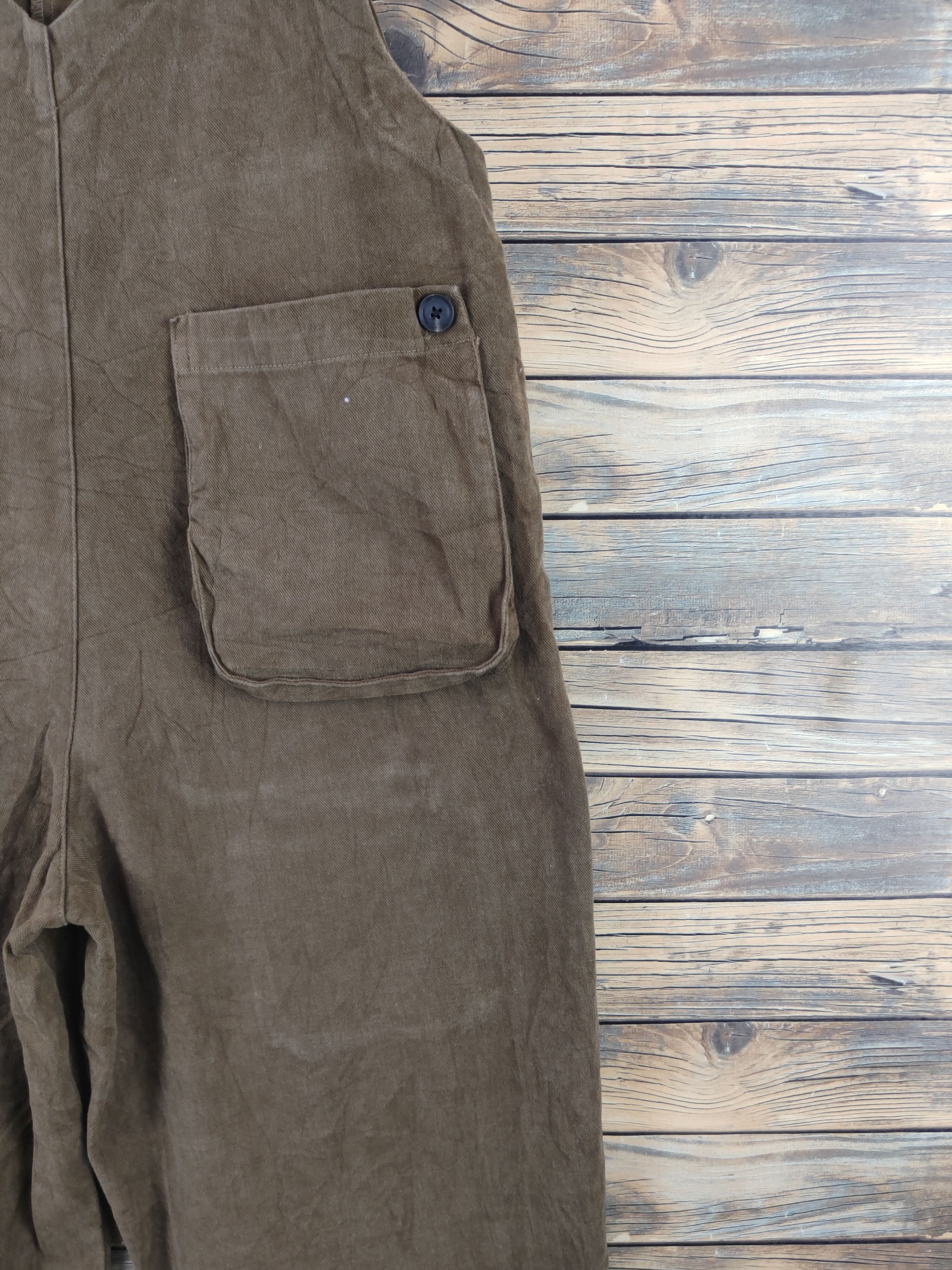 Other Japanese Brand Brown Overall Jumpsuits Size 38" / US 16 / IT 52 - 15 Thumbnail