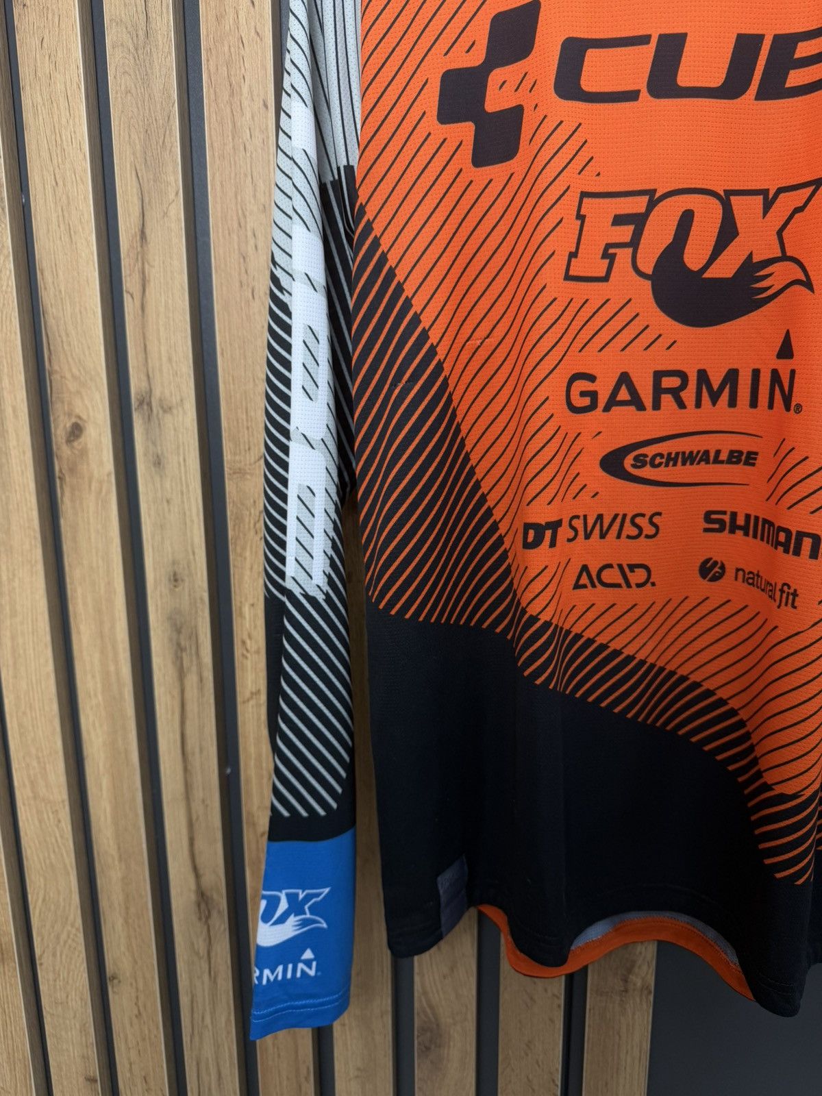 Vintage Cube Fox Garmin MTB Cycling Jersey Long Sleeve Size M Size US M / EU 48-50 / 2 - 3 Thumbnail