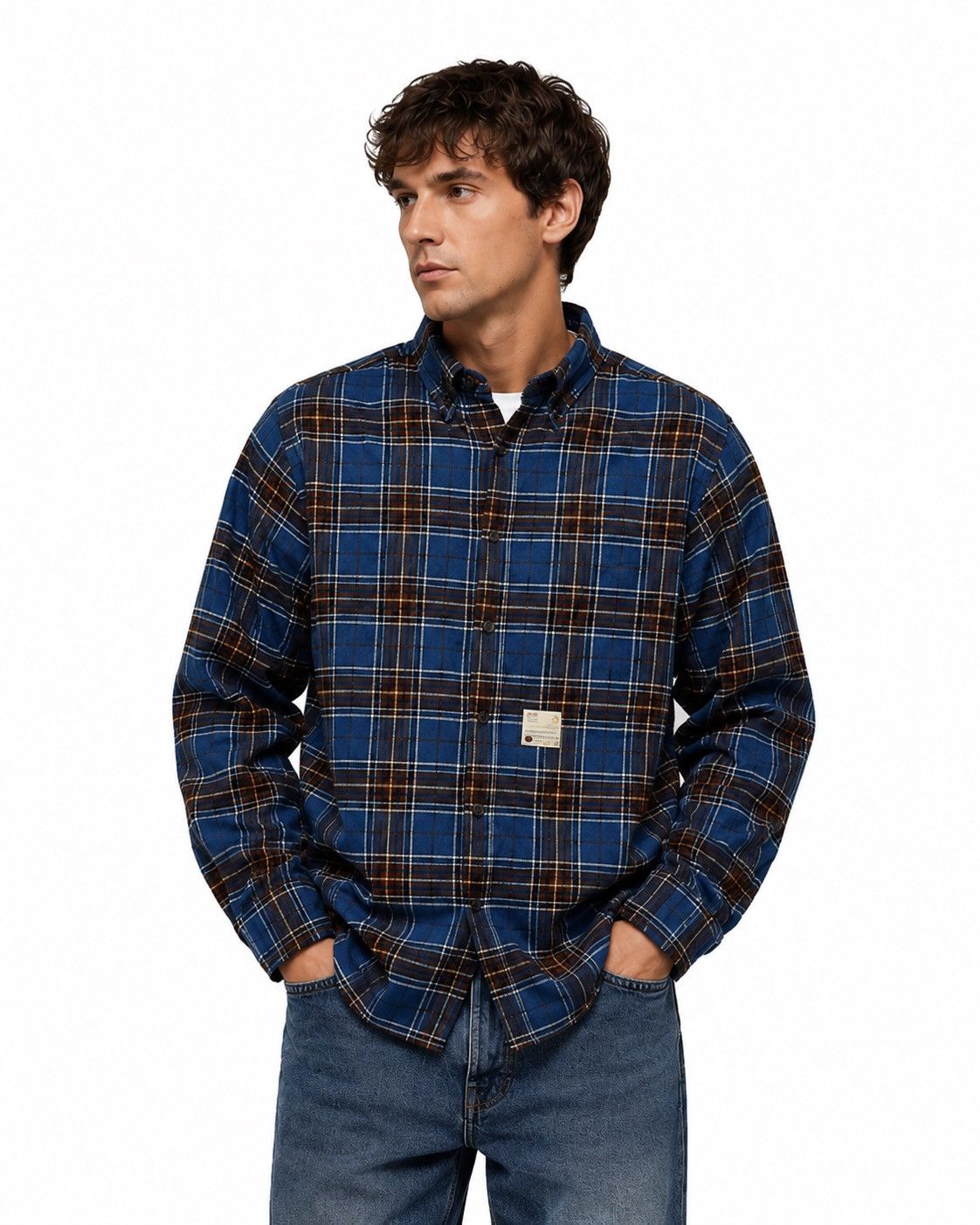 Dsquared2 Dsquared2 Checked Button Flannel Up Shirt Luxury Size US XS / EU 42 / 0 - 1 Thumbnail