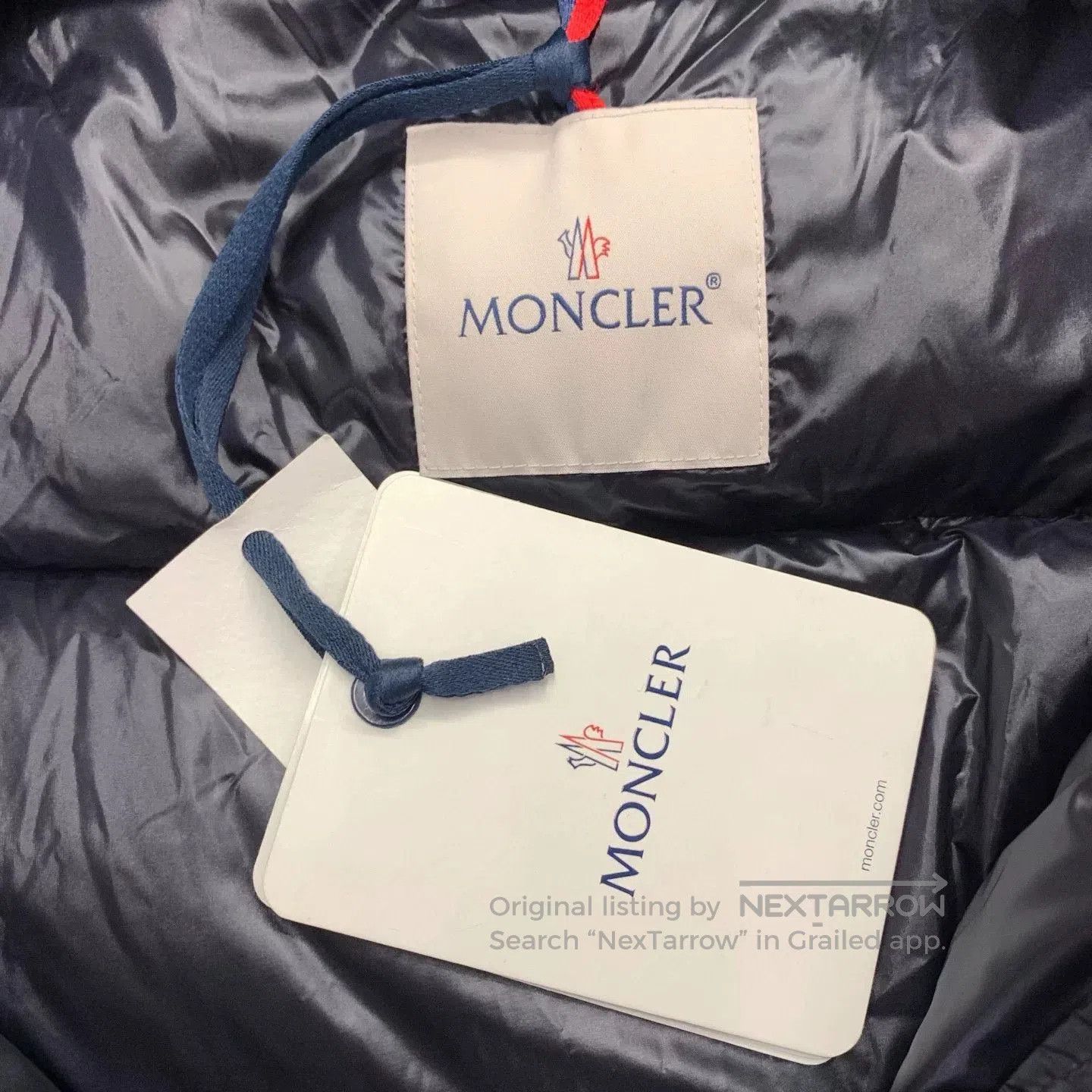 Moncler Moncler Shiny Black Hooded Down Jacket. Size US M / EU 48-50 / 2 - 5 Thumbnail