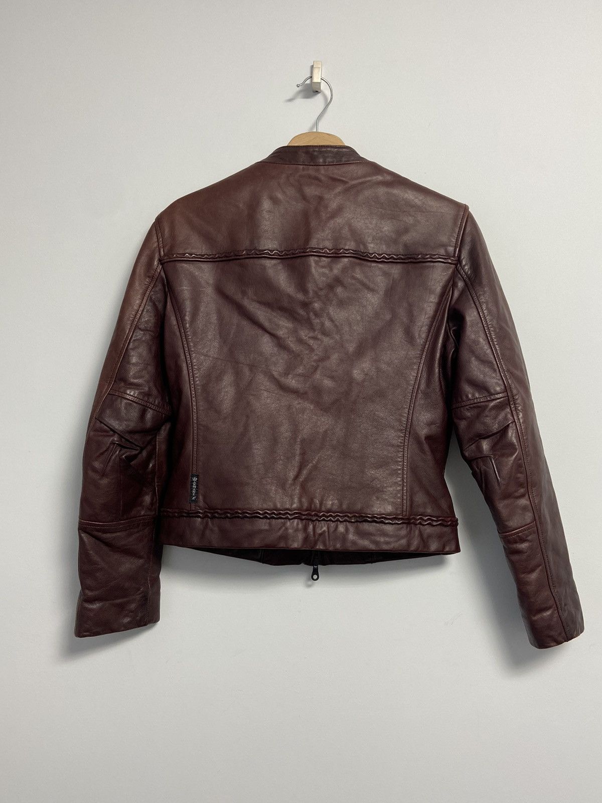 Giorgio Armani Giorgio Armani Vintage Leather Jacket Size M / US 6-8 / IT 42-44 - 18 Thumbnail