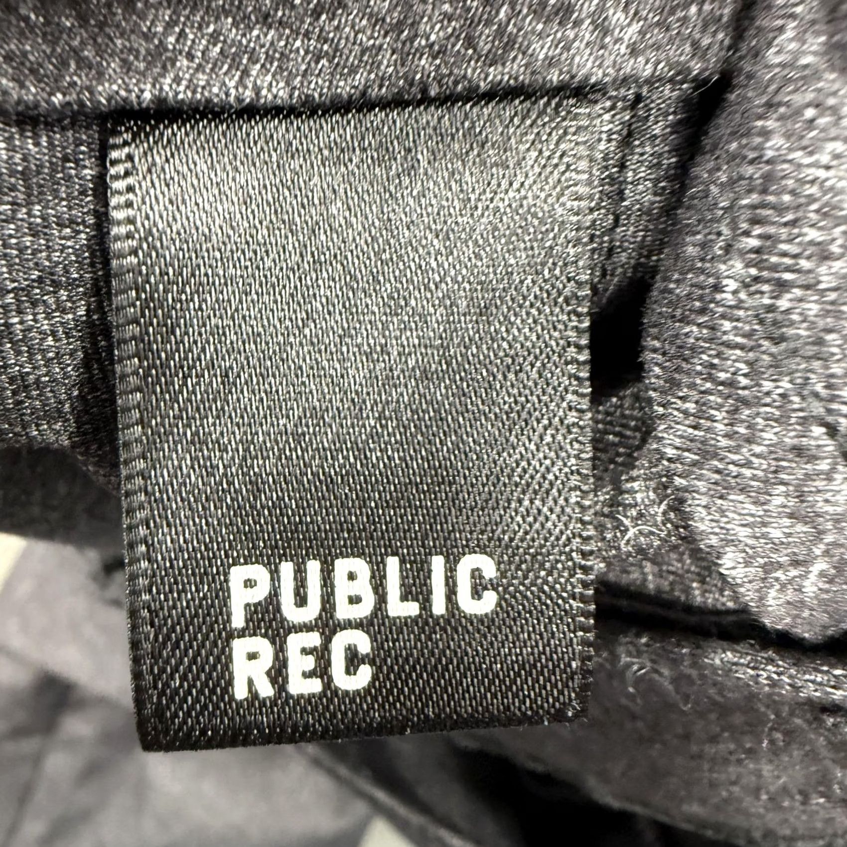 Vintage Public Rec Pants Mens 40x30 Slim Fit Knit Chino Gray Casual Tapered Pocketed Front Zip Fly Size US 40 / EU 56 - 4 Thumbnail