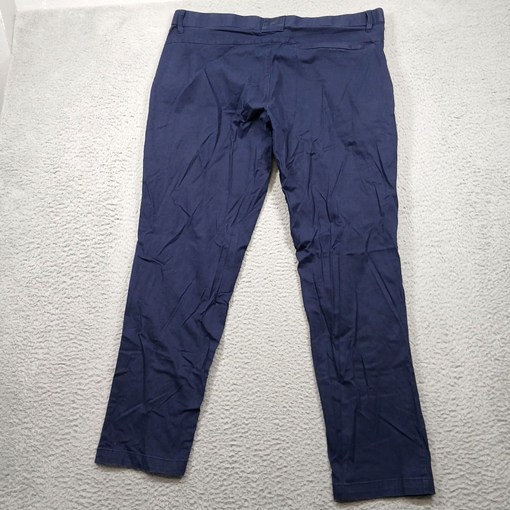 Fabletics Fabletics Pants Mens 40x34 Navy Chino Stretch Athletic Casual Size US 40 / EU 56 - 3 Thumbnail