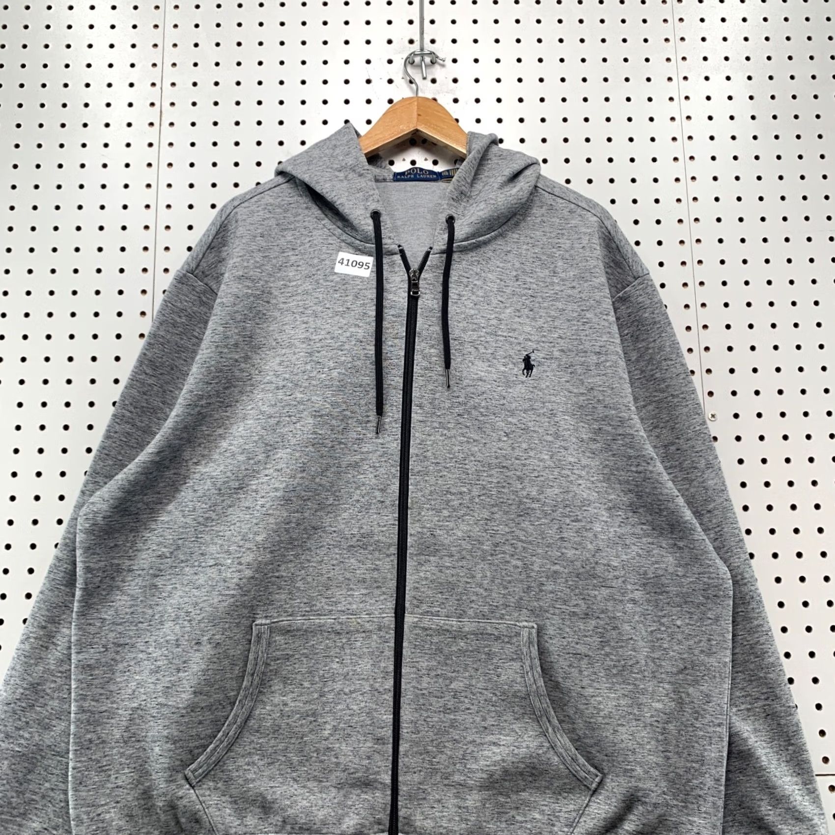 Polo Ralph Lauren Polo Ralph Lauren Performance Zip Hoodie Sweatshirt Mens 2XL Gray Pony 27x29.5 Size US XXL / EU 58 / 5 - 4 Thumbnail