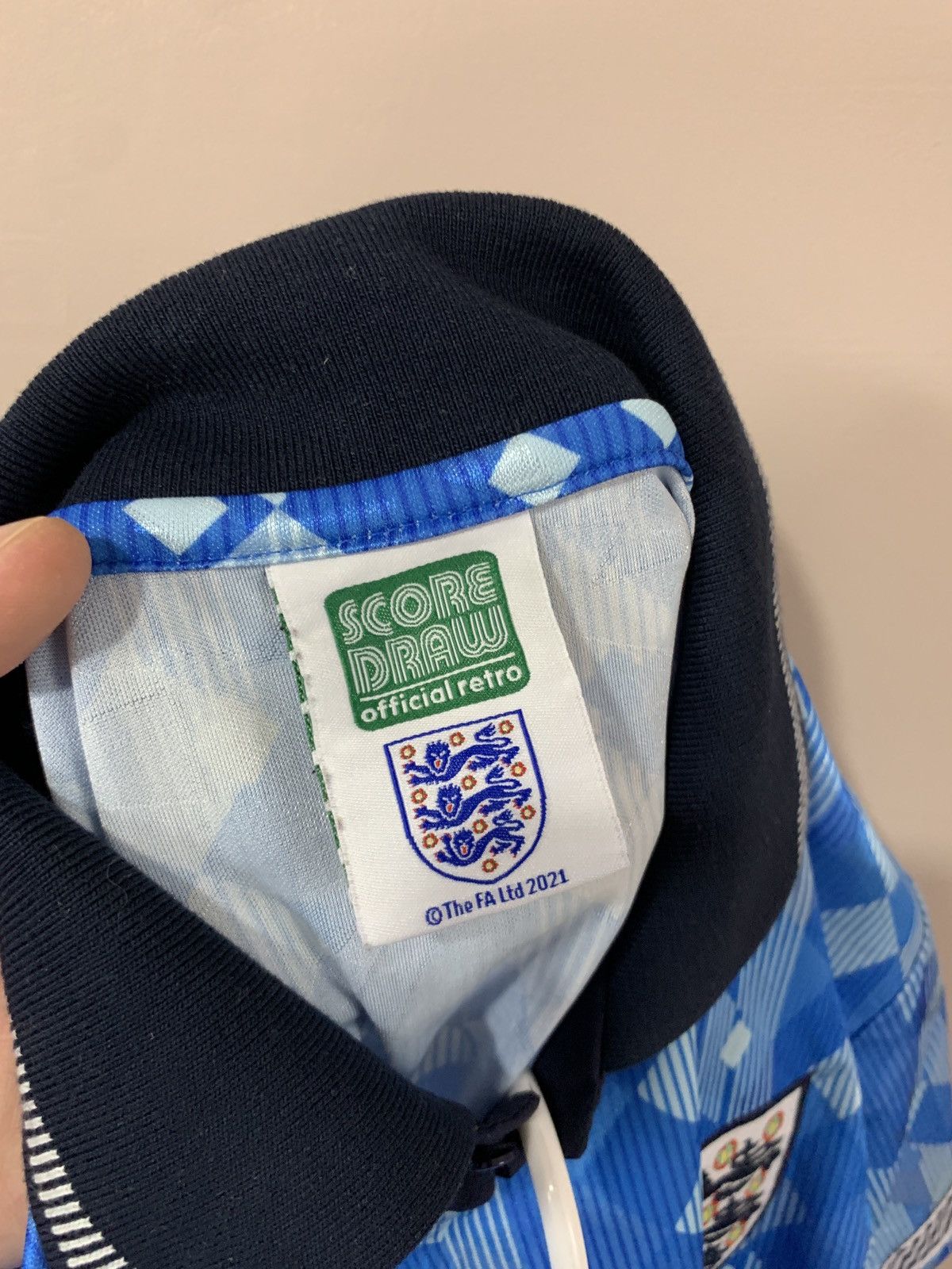 Other England Third Football Shirt Retro Score Draw Soccer Sz S Size US S / EU 44-46 / 1 - 6 Thumbnail