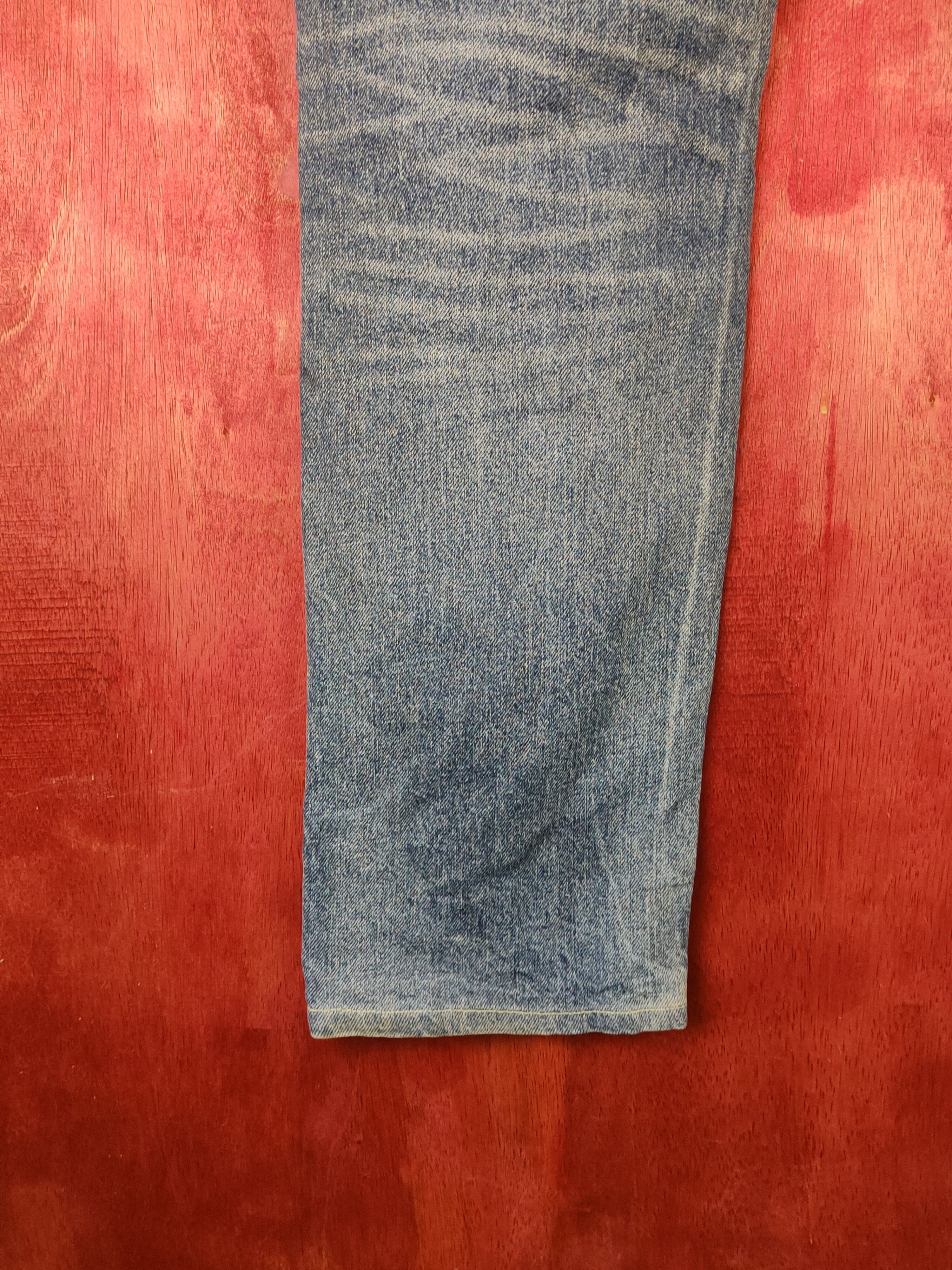 GU GU Blue Faded Distressed Ripped Jeans #S2245 Size US 34 / EU 50 - 9 Thumbnail
