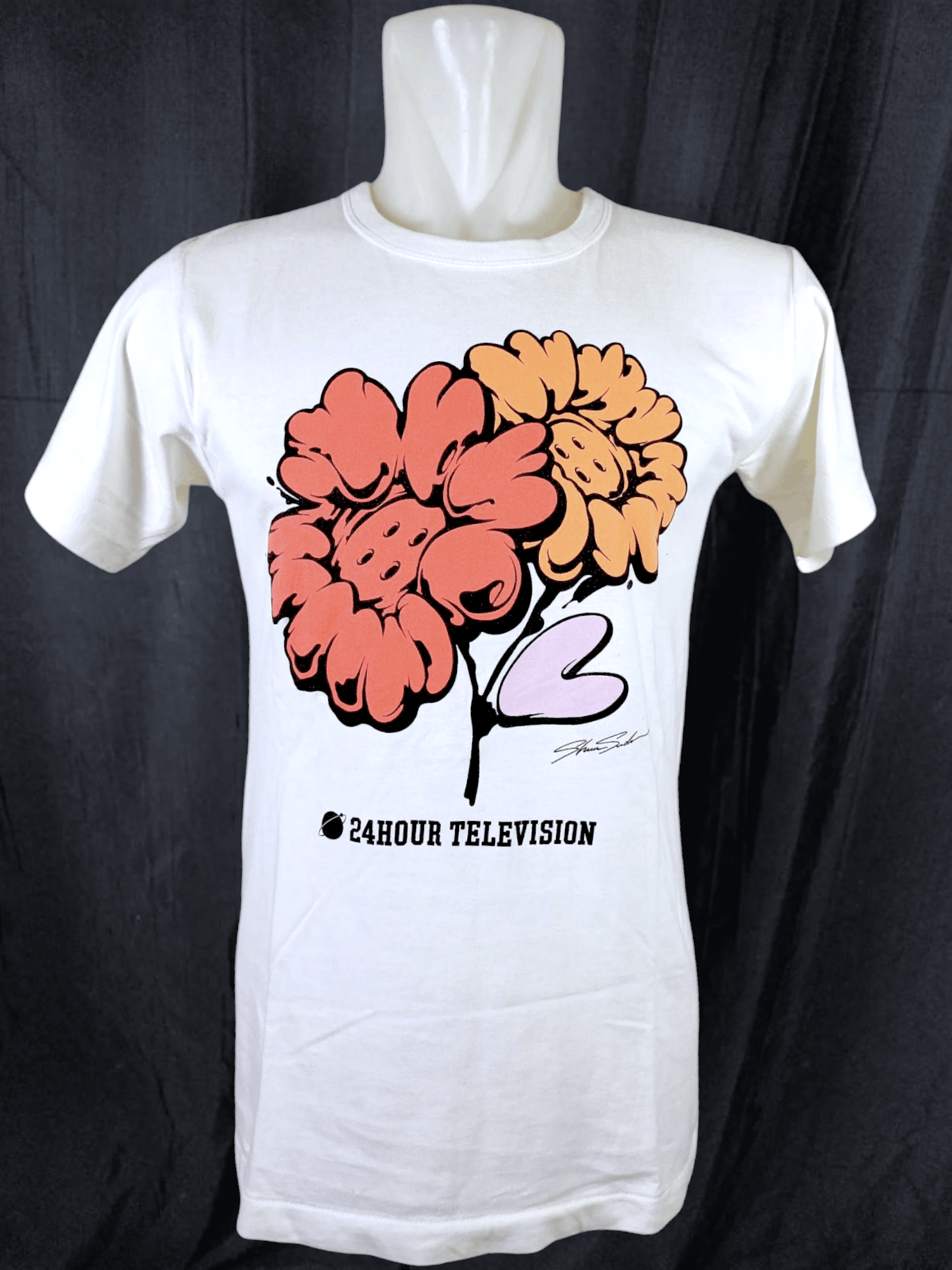 Japanese Brand × Vintage Vintage Single Stitch 24 Hour Television X Shun Sudo Tees Size US S / EU 44-46 / 1 - 15 Thumbnail