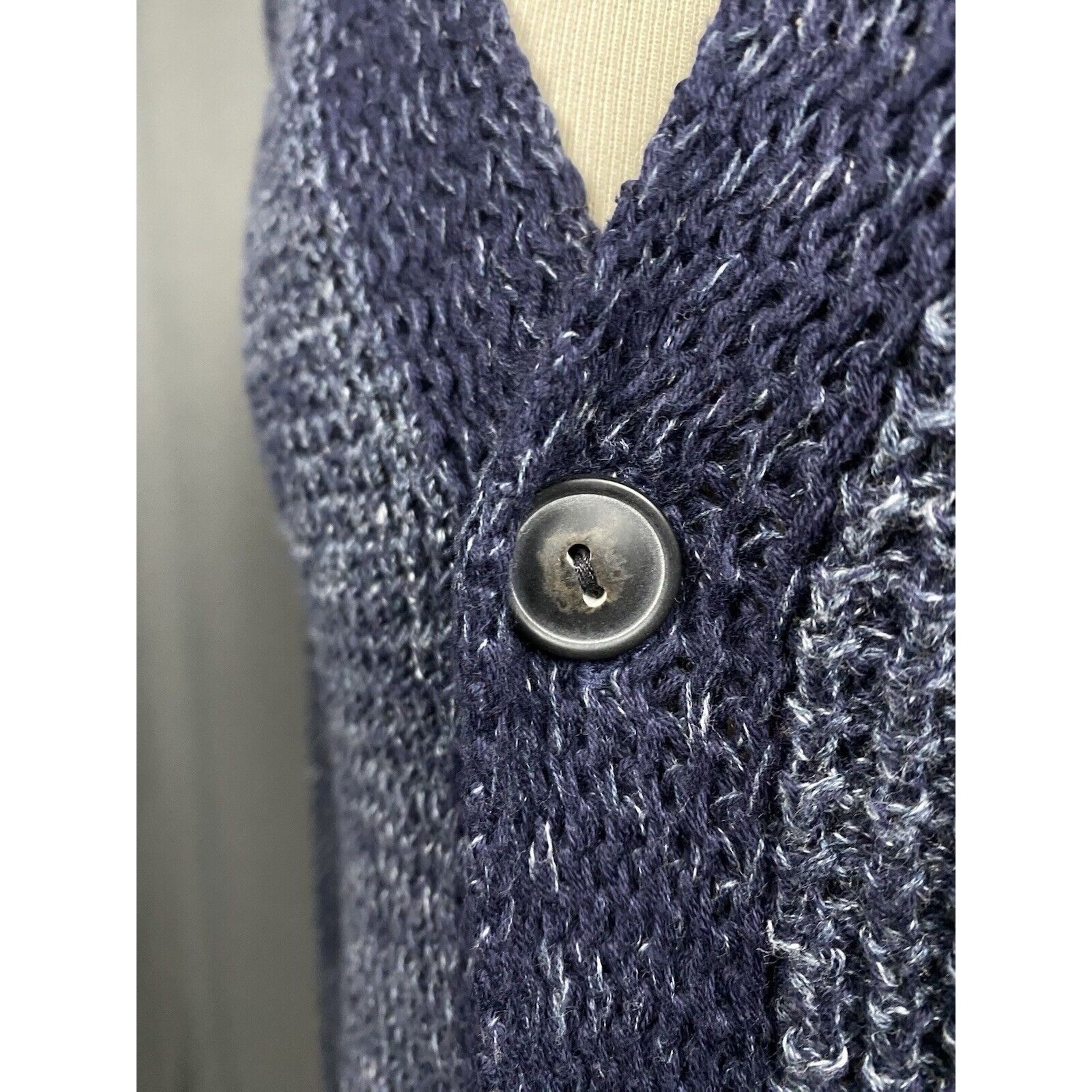 Denim & Supply Ralph Lauren Ralph Lauren Denim&Supply Men's Blue Knitted Cardigan Sweate Size US L / EU 52-54 / 3 - 8 Thumbnail