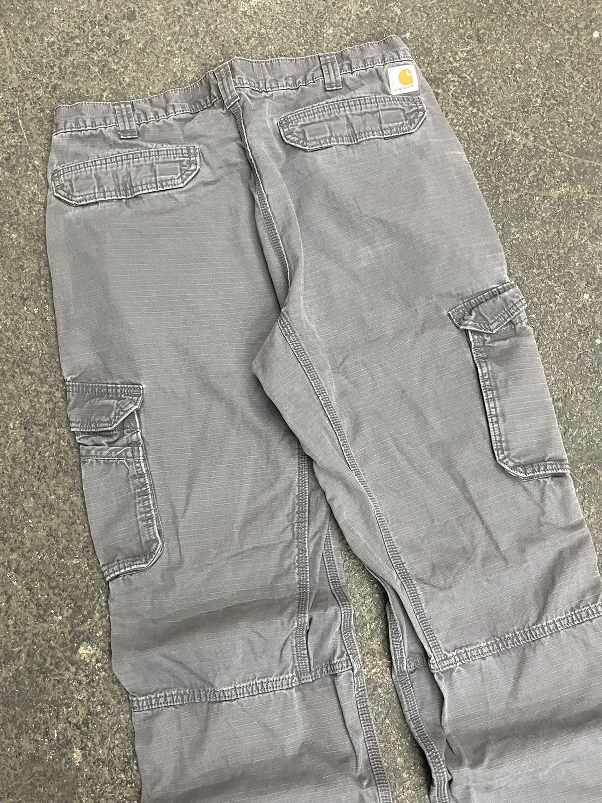 Carhartt × Vintage Carhartt cargo pants y2k streetwear hype baggy faded Size US 36 / EU 52 - 3 Thumbnail
