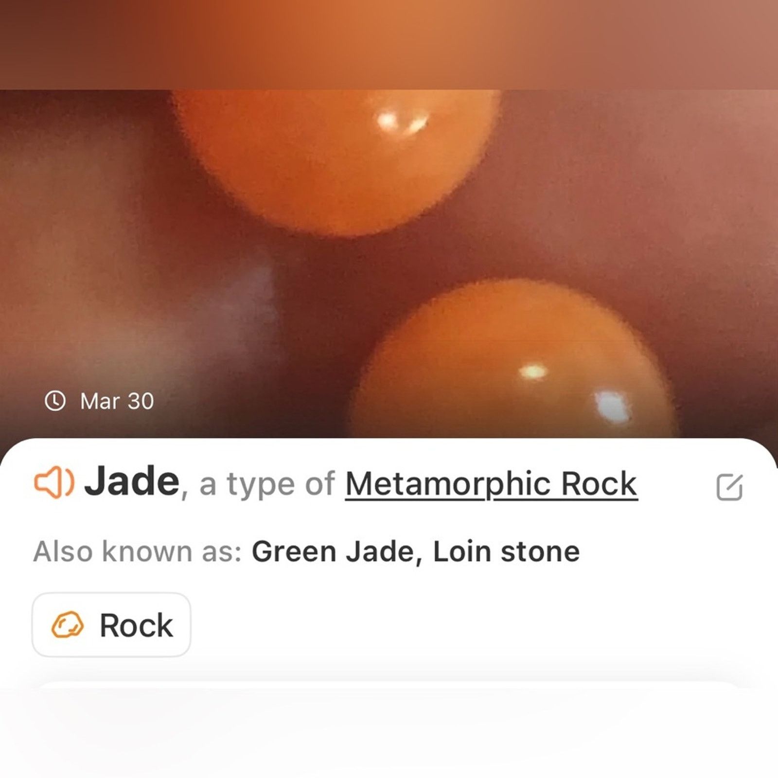 Handmade Handcrafted elegant glam mango twist orange jade bracelet Size ONE SIZE - 9 Thumbnail