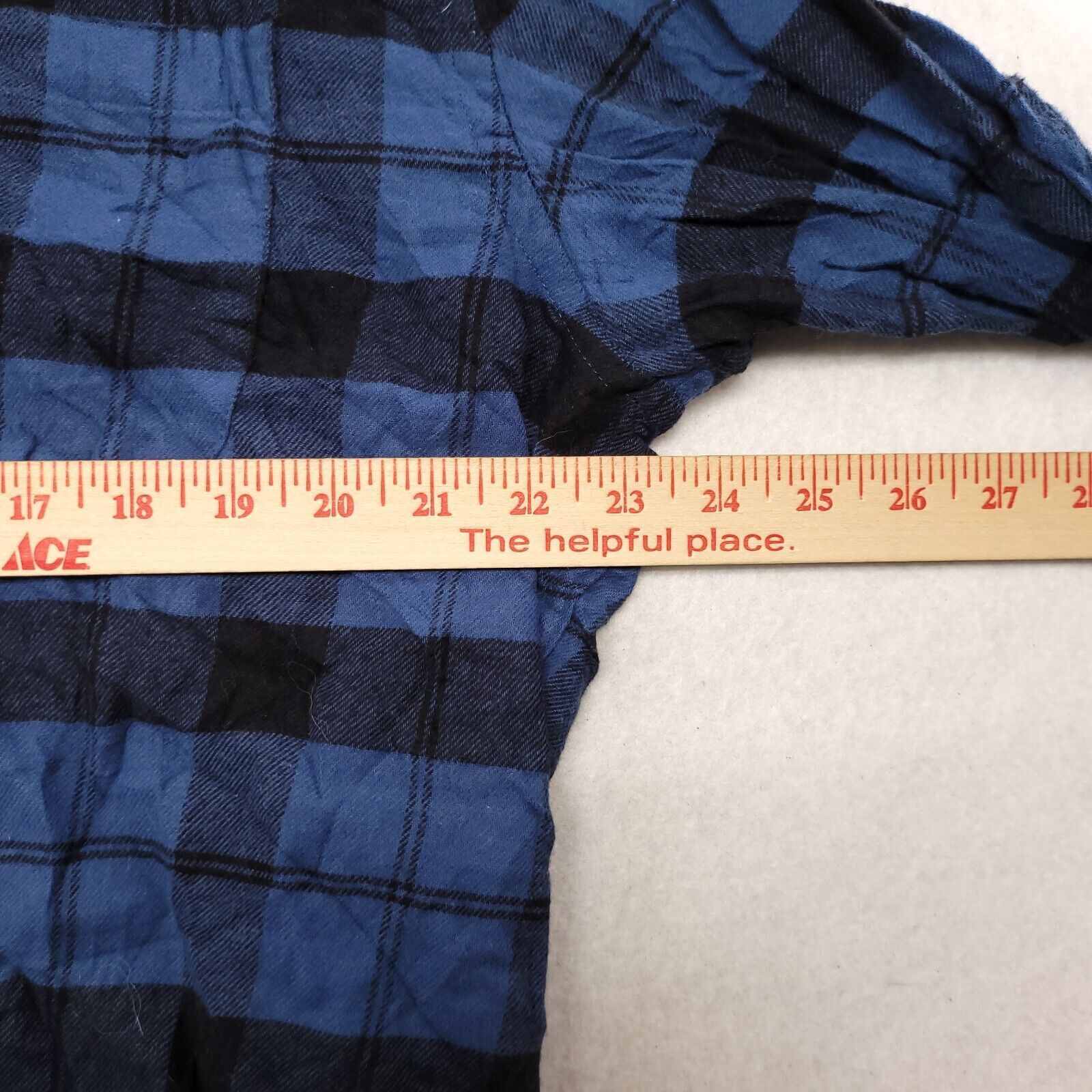 Croft & Barrow Croft & Barrow Buffalo Check Flannel Shirt Mens Size XL Blue Size US XL / EU 56 / 4 - 9 Thumbnail