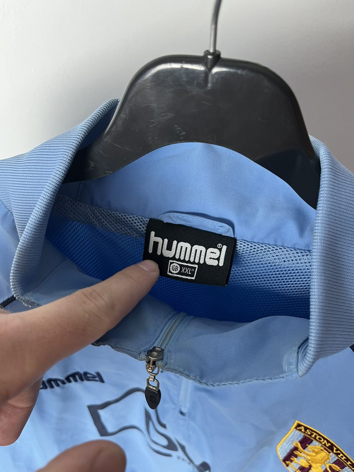 Hummel Vintage Hummel Aston Villa SoccerJacket Football Size US XXL / EU 58 / 5 - 7 Thumbnail