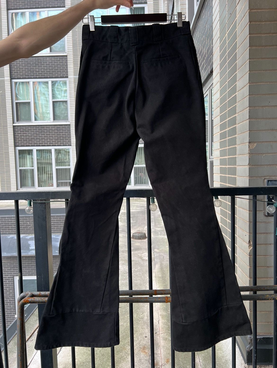 Raf Simons Raf Simons SS/21 Runway black flared pants Size US 32 / EU 48 - 2 Thumbnail