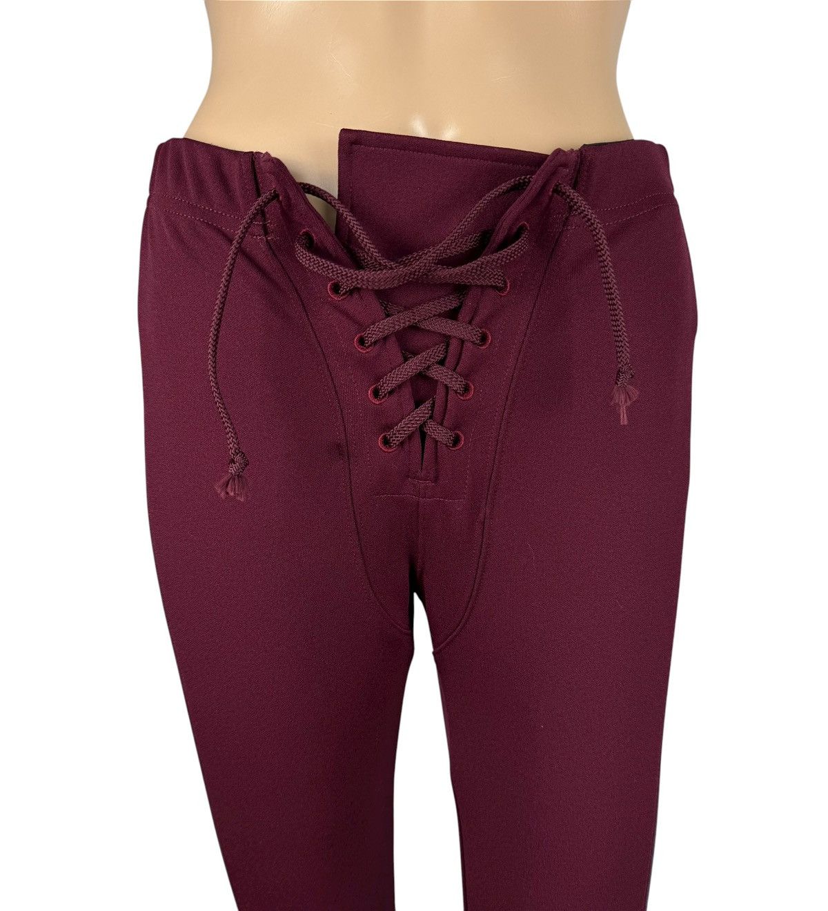 Yeezy Yeezy Season 5 Oxblood Scorpio Leggings Lace Up size S Size 27" / US 4 / IT 40 - 9 Thumbnail