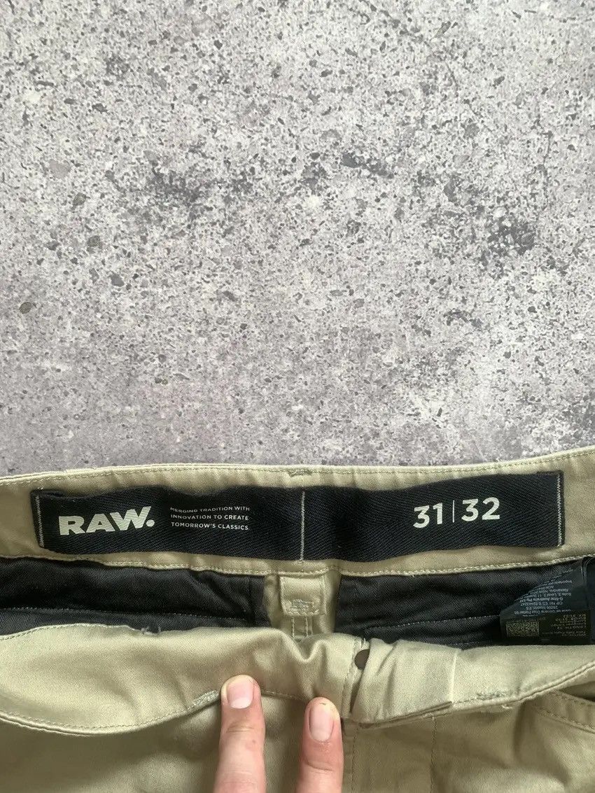 Japanese Brand Vintage Junya Watanabe Style G Star raw Bondage Cargo Pants Size US 31 - 8 Thumbnail