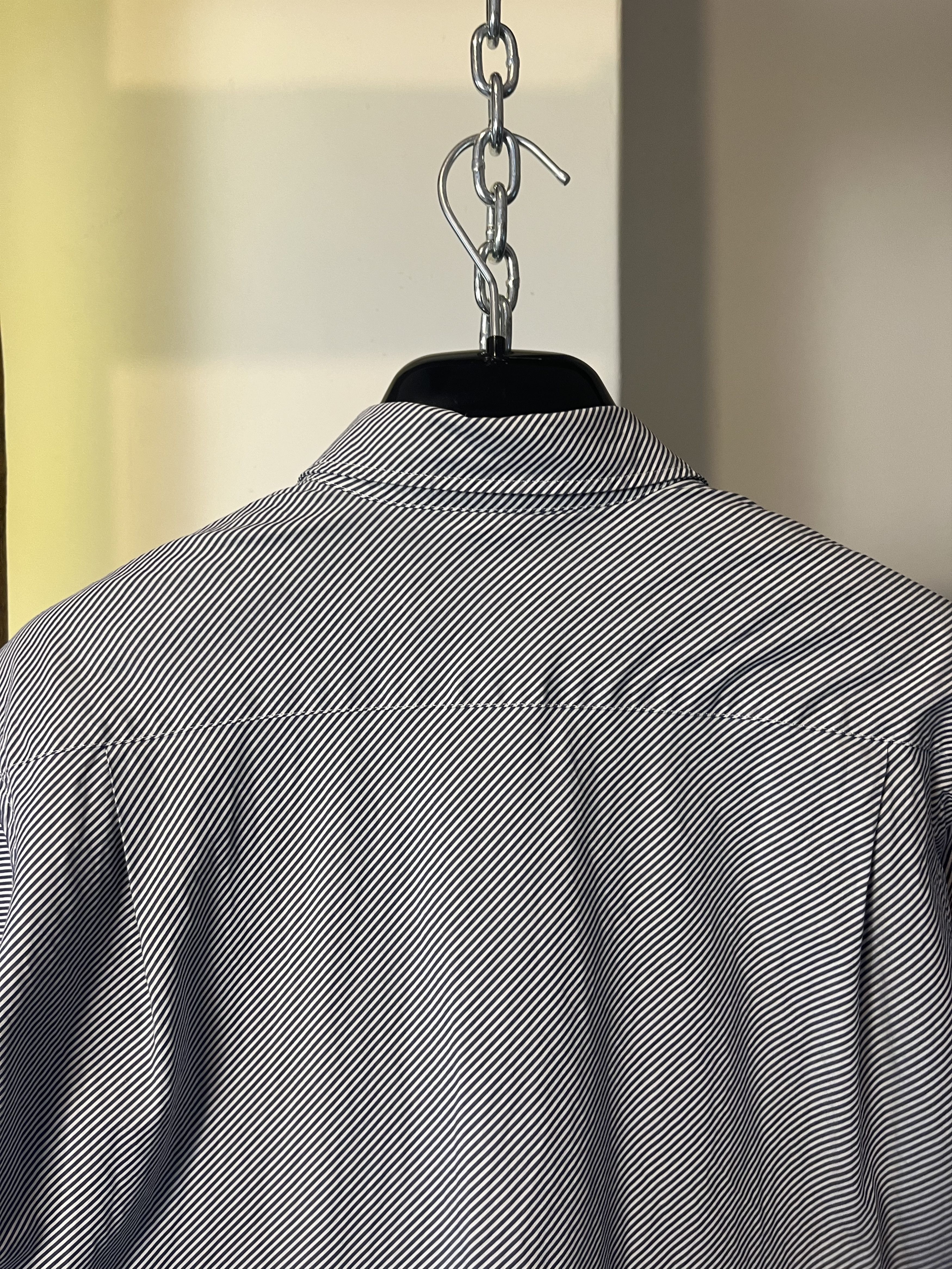 Comme des Garcons × Comme des Garcons Homme Plus AW08 Comme Des Garcons X H&M Assymetrical Striped Shirt Size US S / EU 44-46 / 1 - 7 Thumbnail