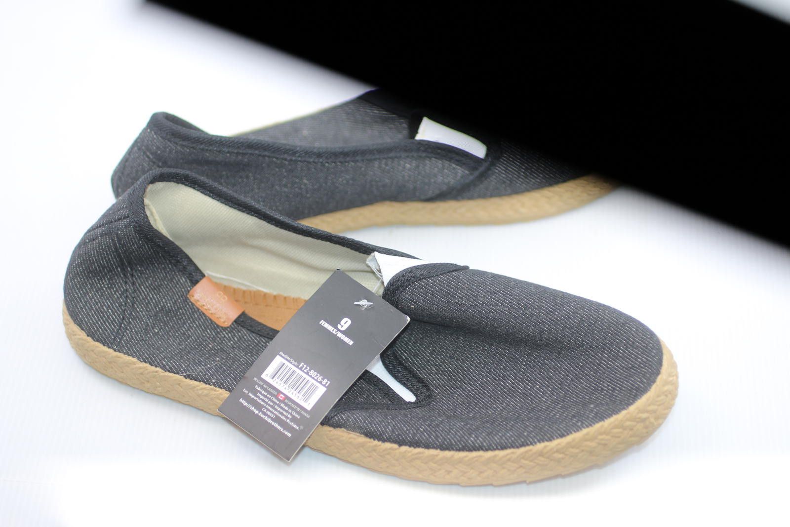 Other BB Collection Black Canvas Espadrille Slip On Sz 9 w/ tag Size US 9 / IT 39 - 4 Thumbnail