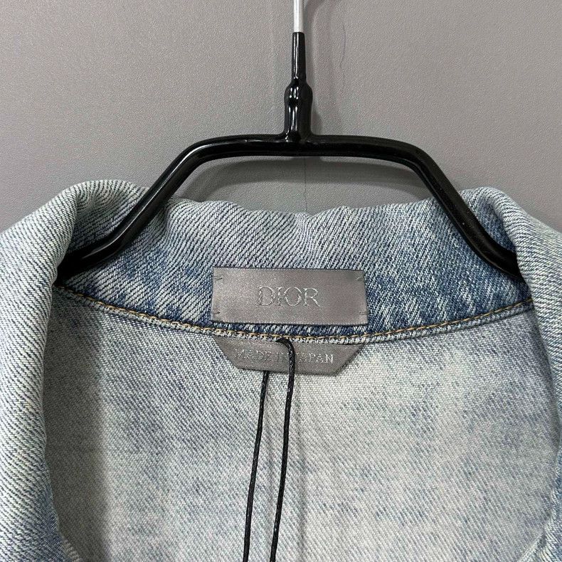 Dior Dior Co-branded embroidered logo to make old denim jackets Size US S / EU 44-46 / 1 - 4 Thumbnail