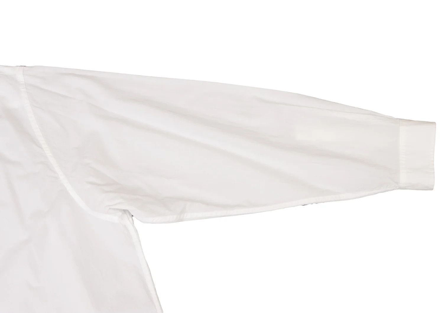 Yohji Yamamoto Yohji Yamamoto Cotton Asymmetrical Big Shirt White Size US S / EU 44-46 / 1 - 10 Thumbnail