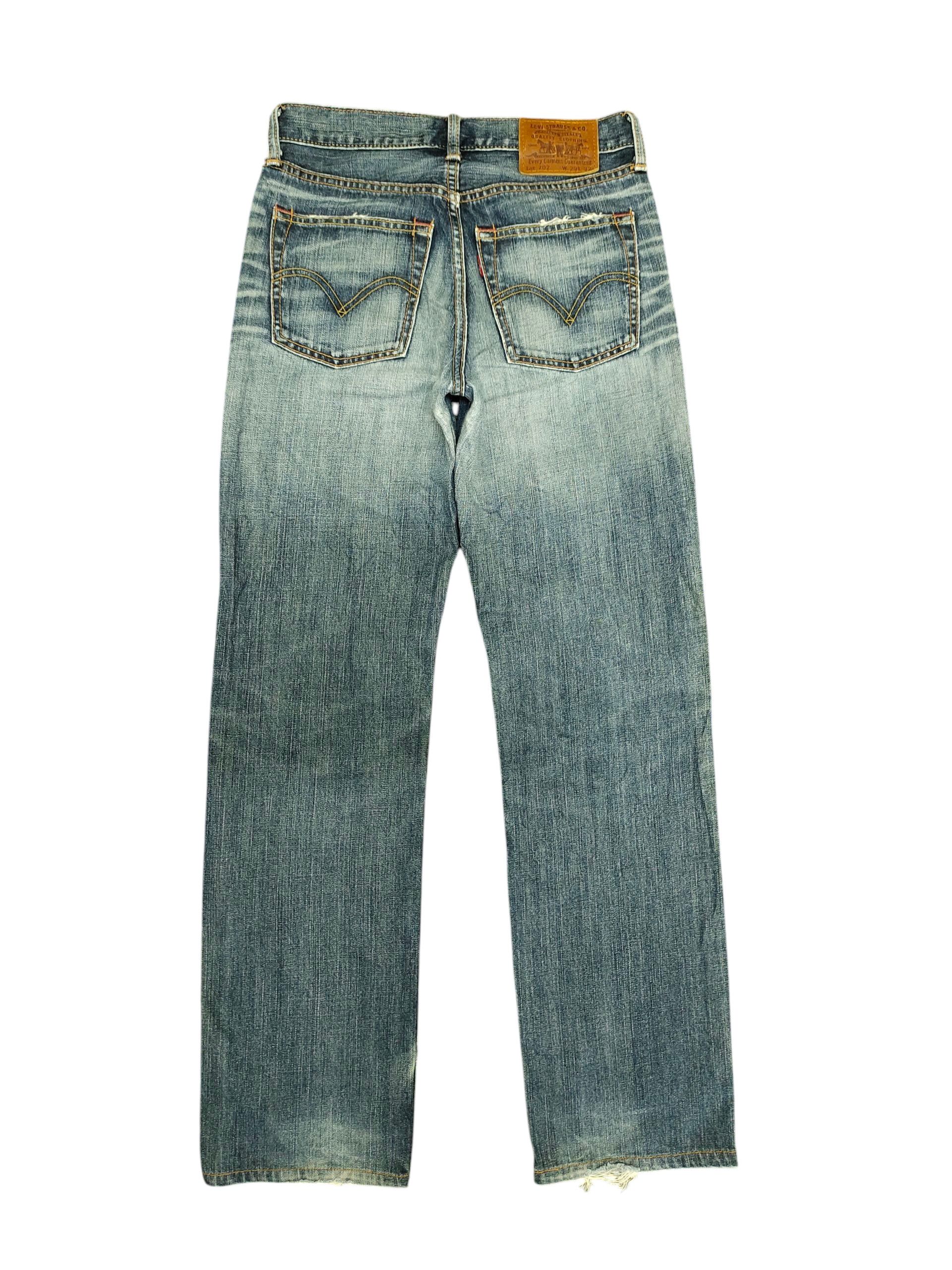 Kapital Vintage Levis 702 Clawmark Distress Faded Denim Jeans Size US 29 - 8 Thumbnail