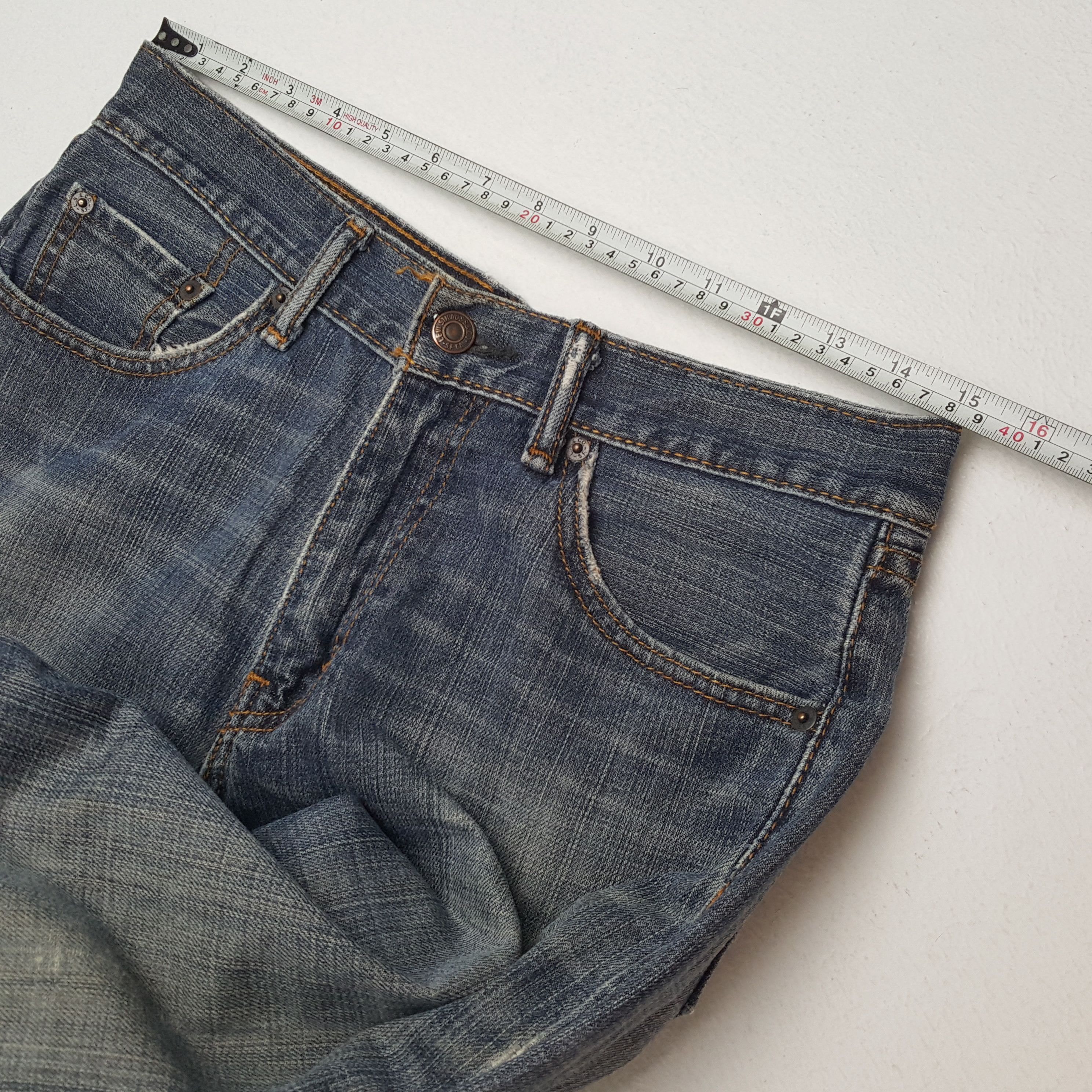 Levi's × Vintage LEVIS Distressed Jeans Streetwear Rock Punk Style Size US 30 / EU 46 - 7 Thumbnail