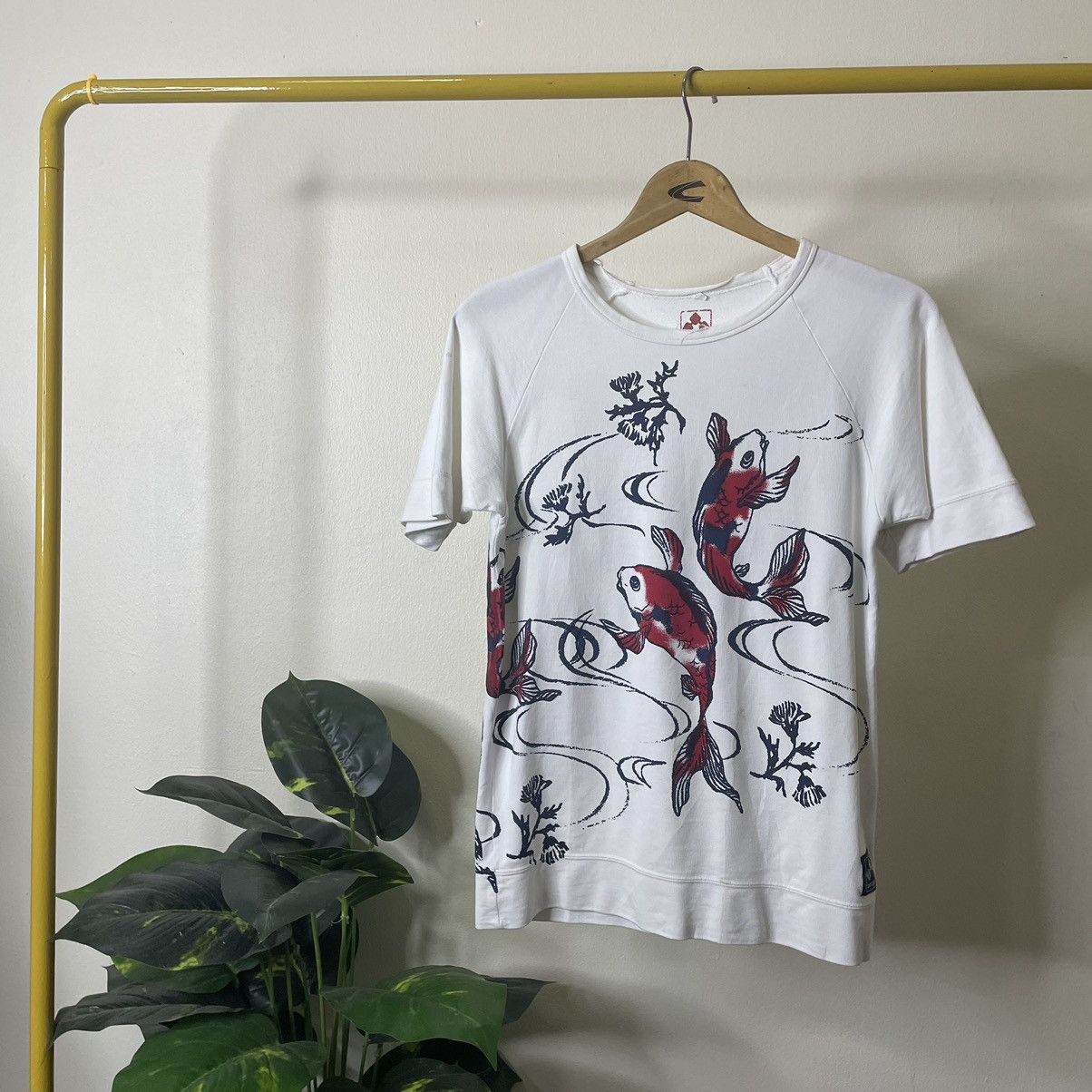 Ed Hardy × Japanese Brand Chikiriya Koi Fish AOP Japan Sukajan Motive Ed Hardy Style Size US S / EU 44-46 / 1 - 1 Thumbnail